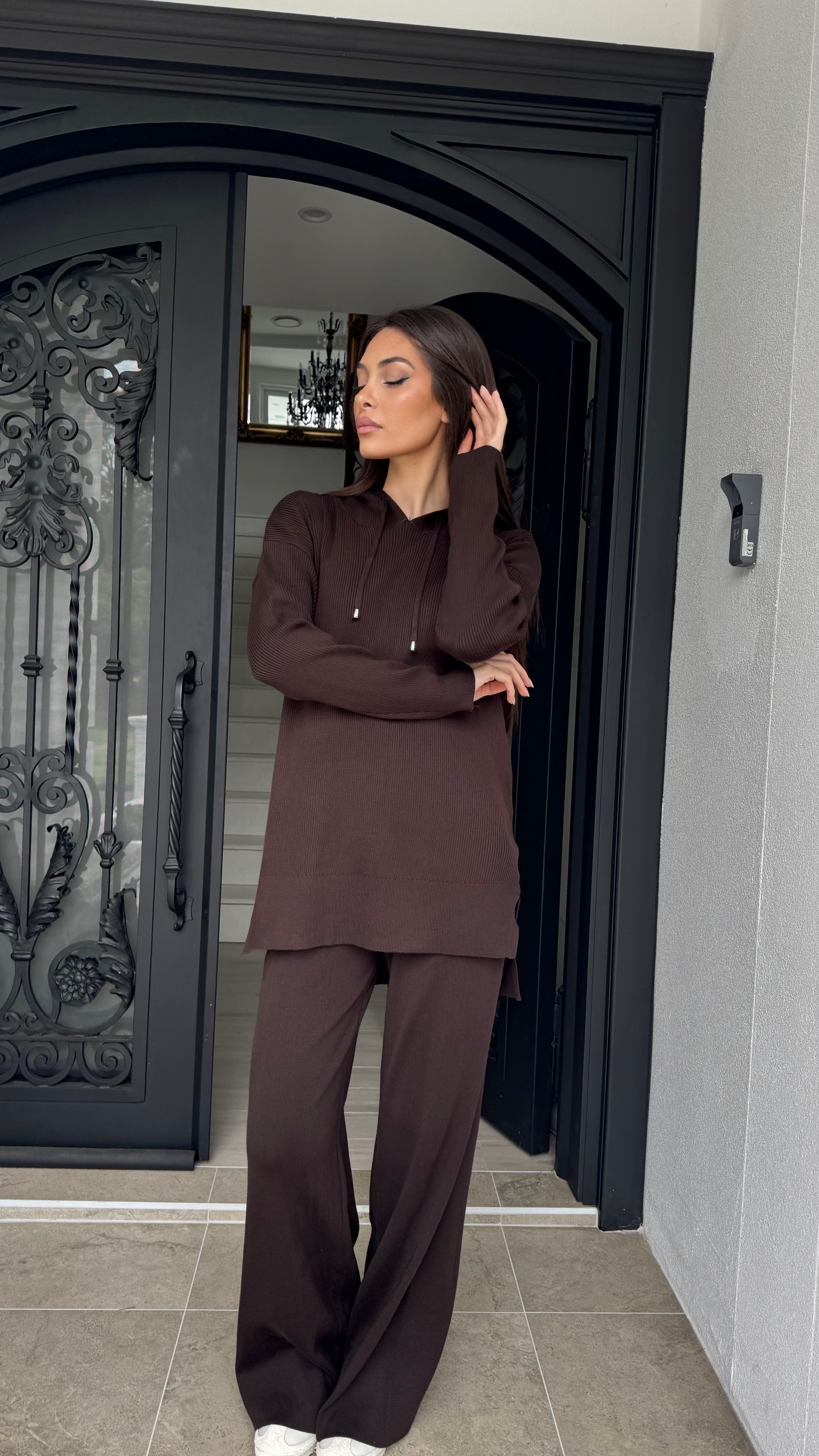 Sporty knit set