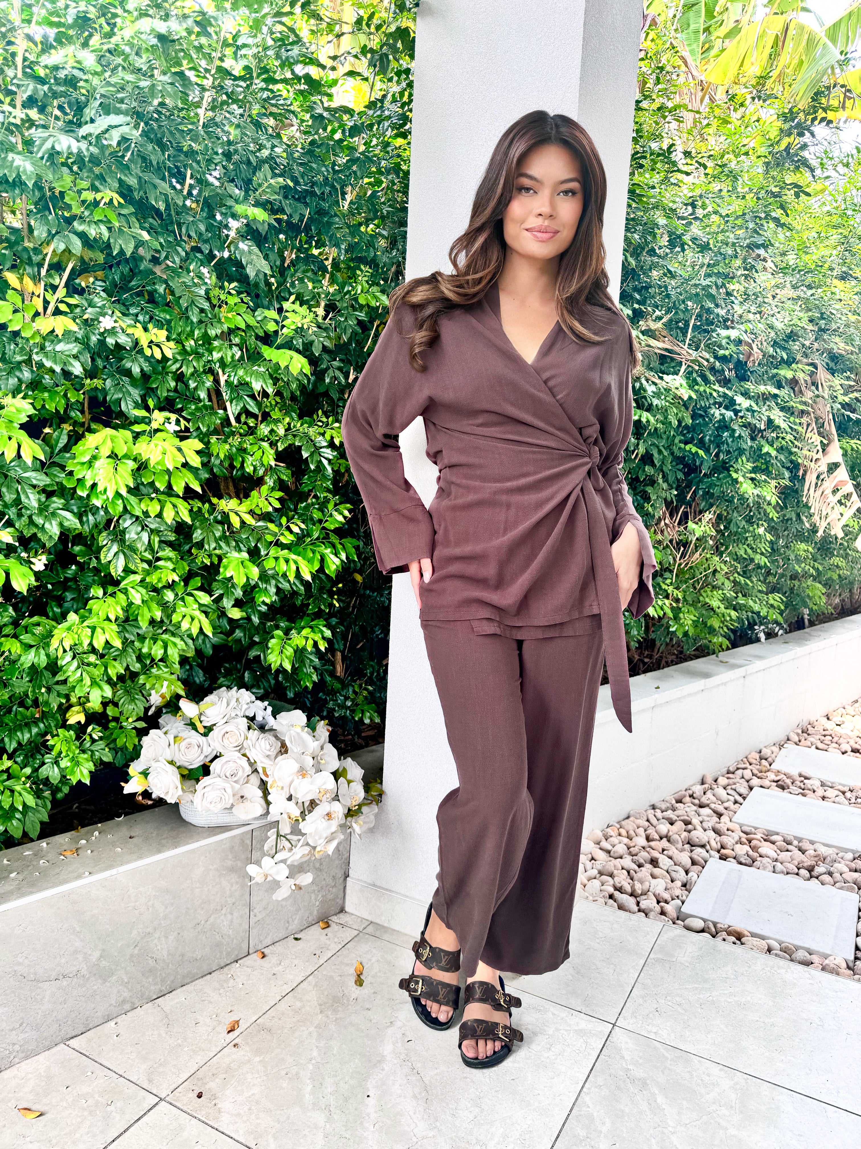 Linen Wrap set