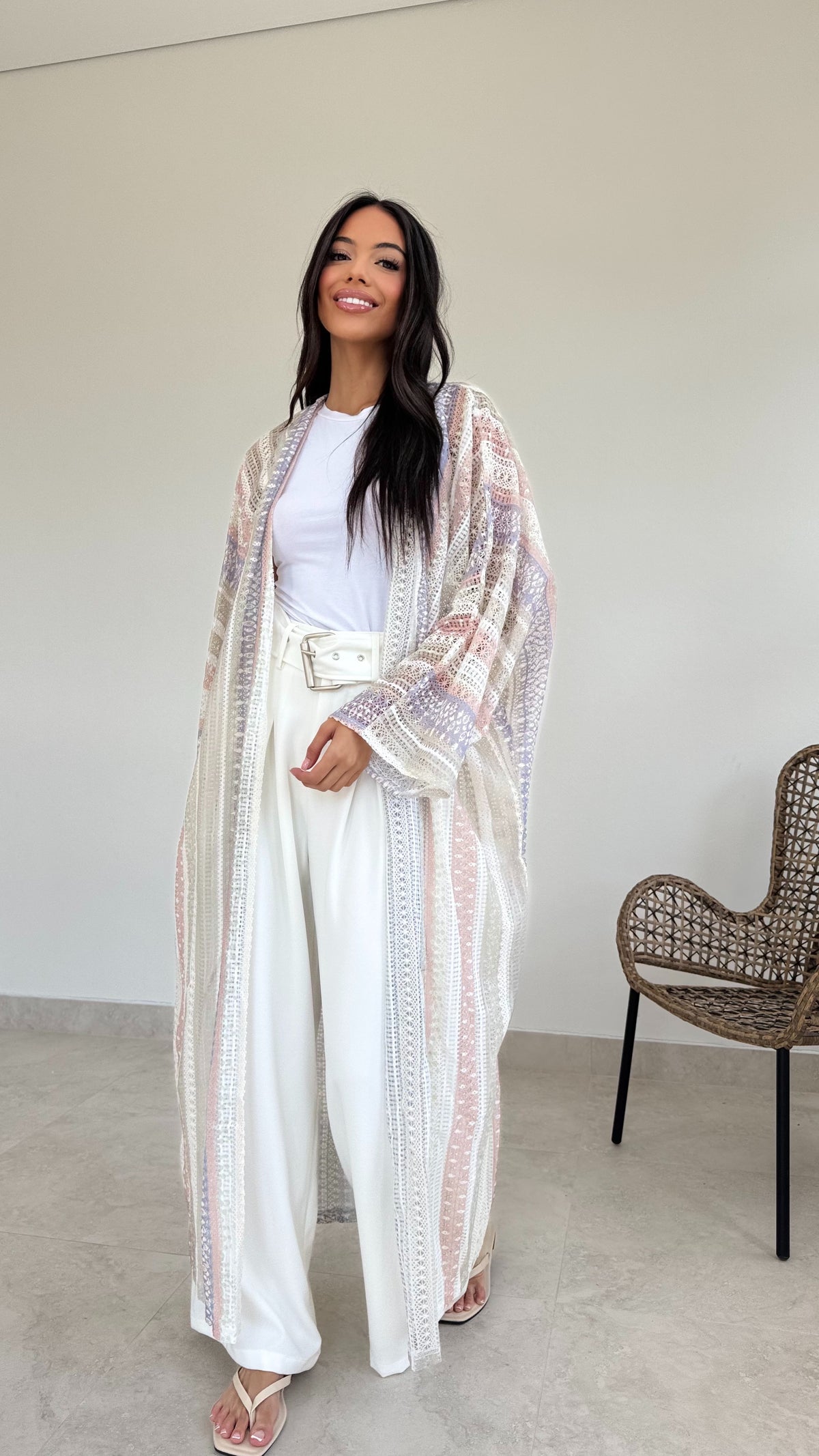 Misty crochet cape