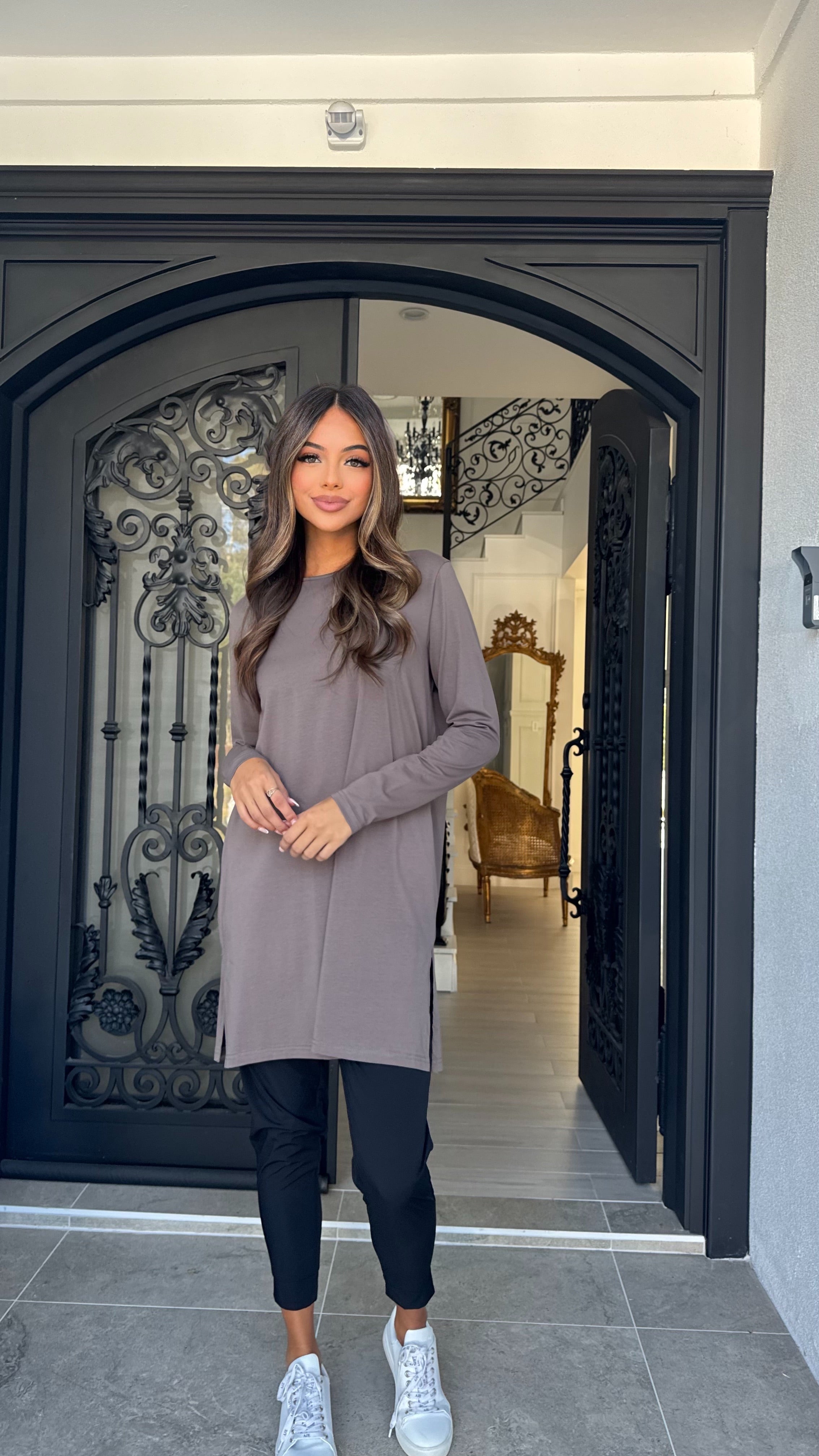 Essentials longline top