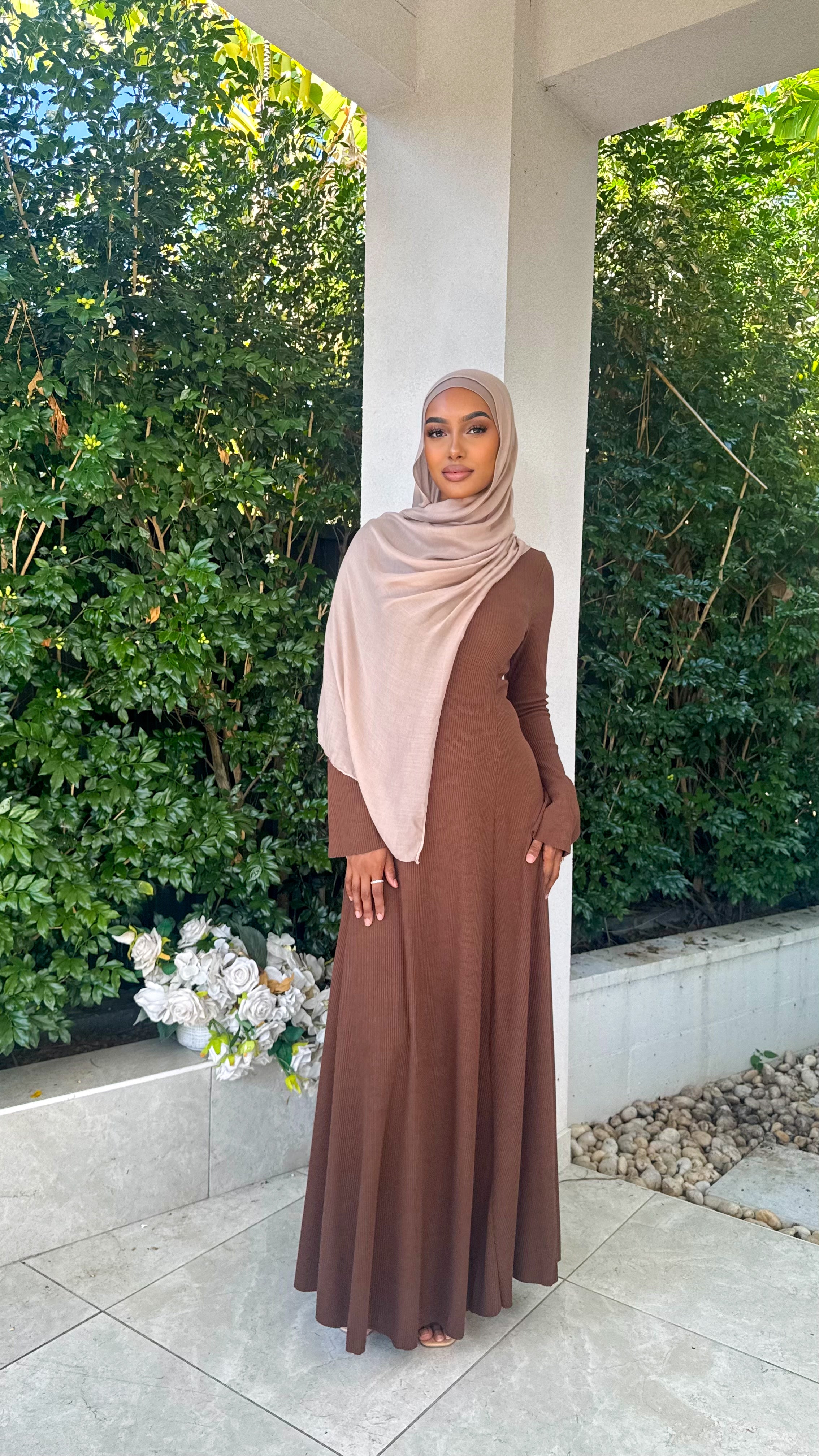 Ribbed Aline Maxi