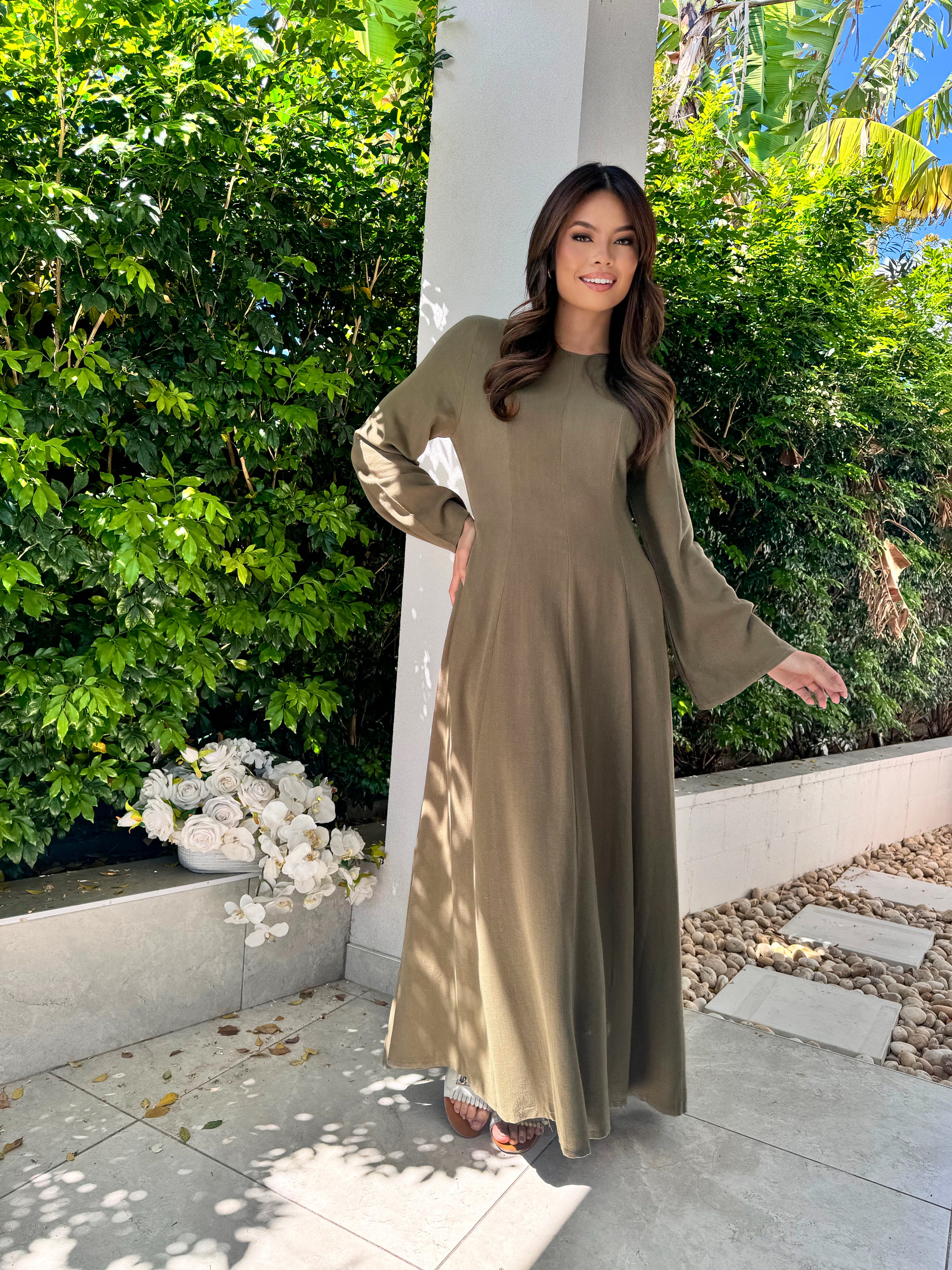 Sienna Linen Dress