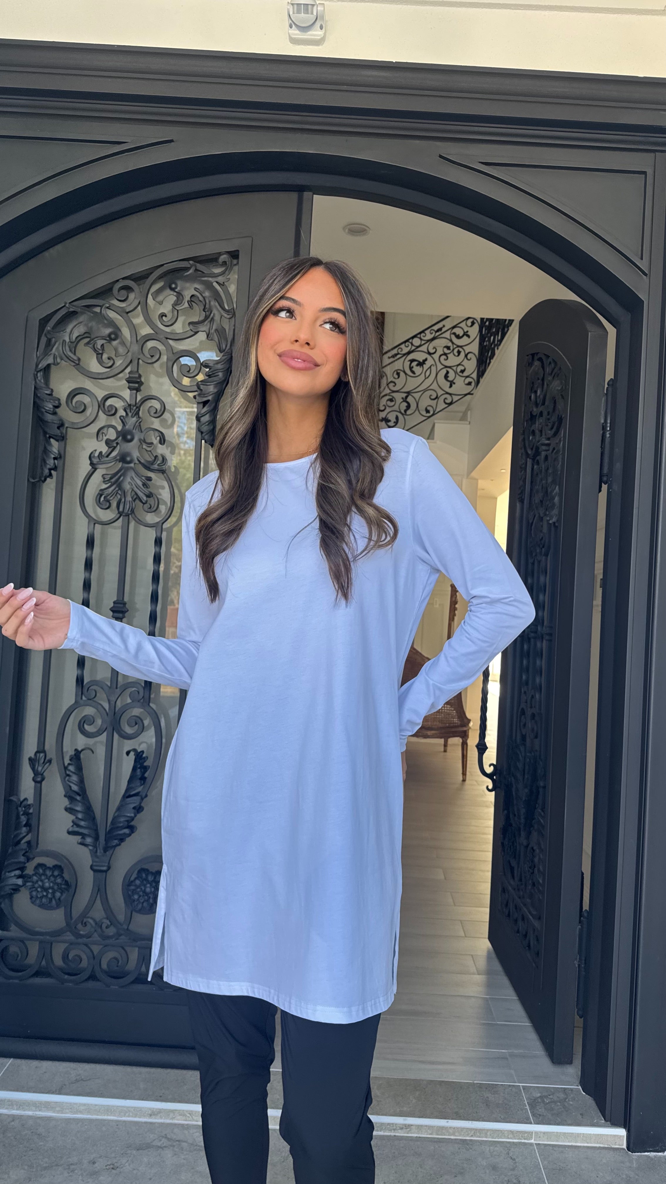 Essentials longline top