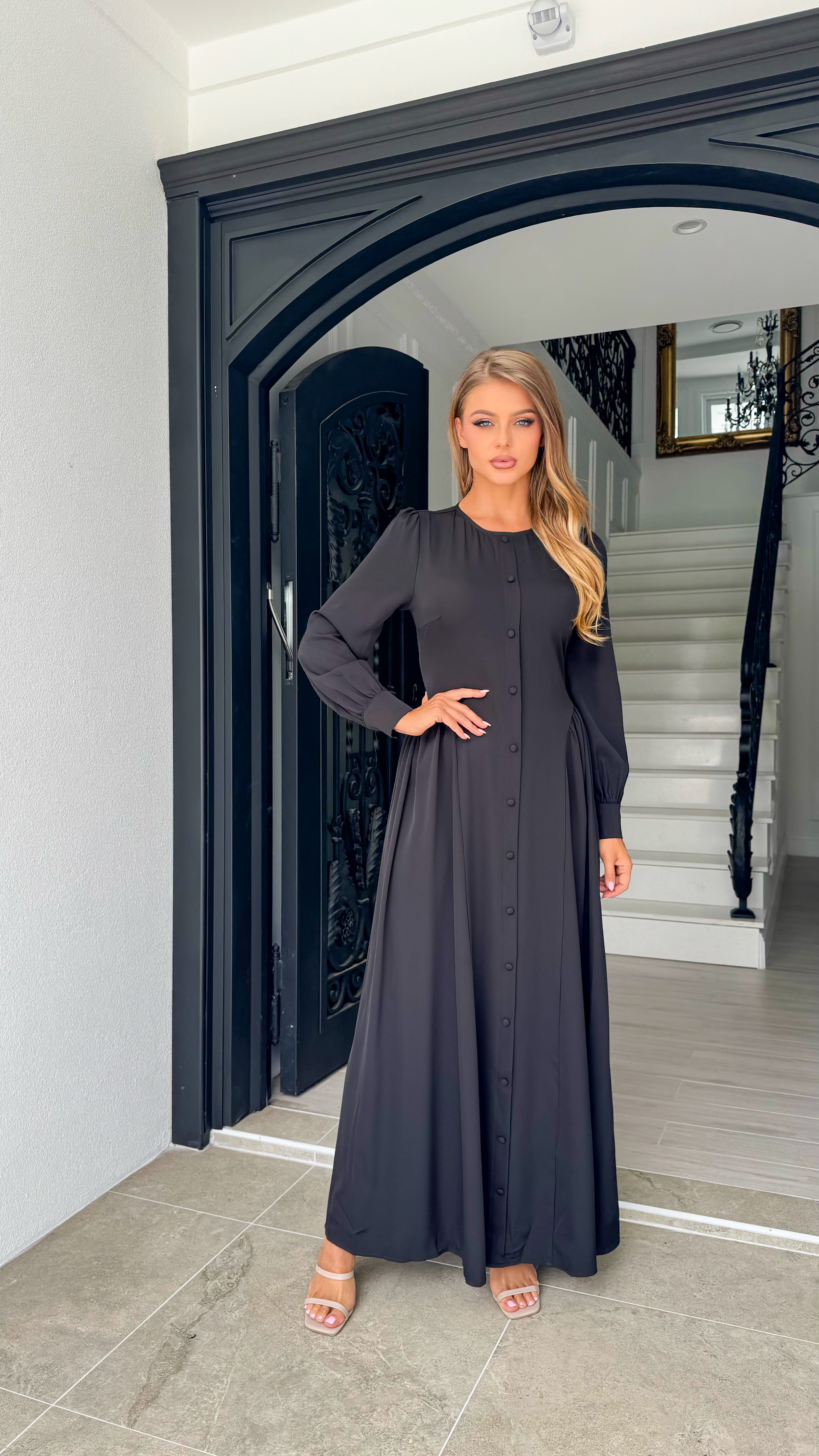 Nadirah babydoll maxi
