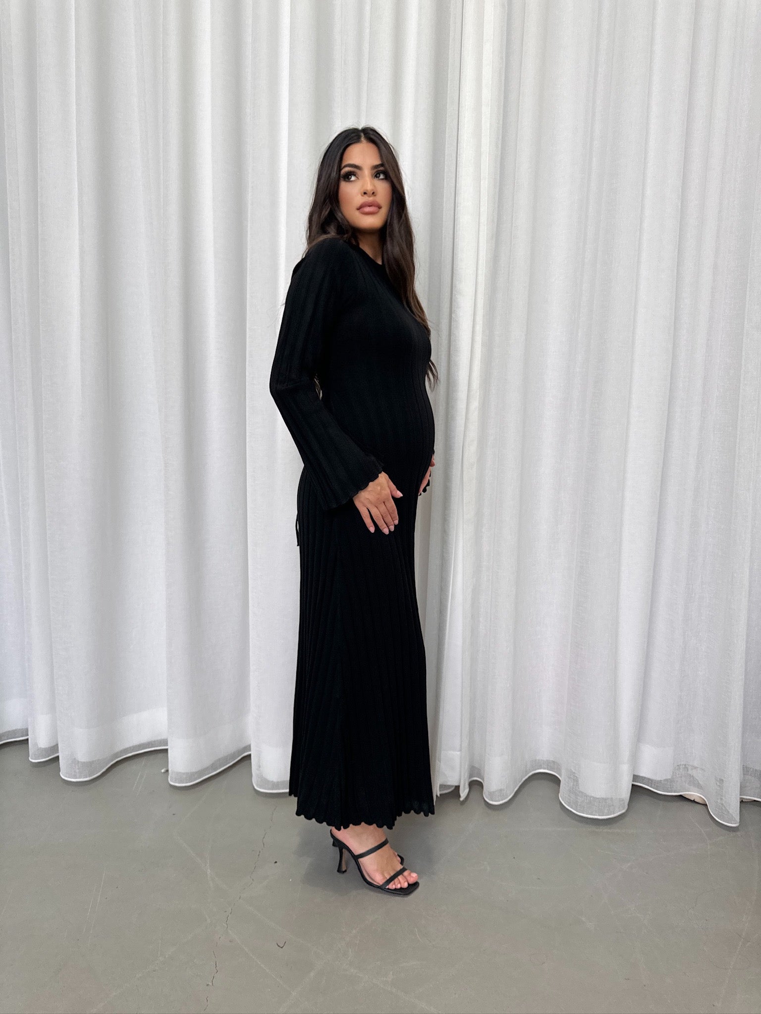 Miorah bell sleeve Dress