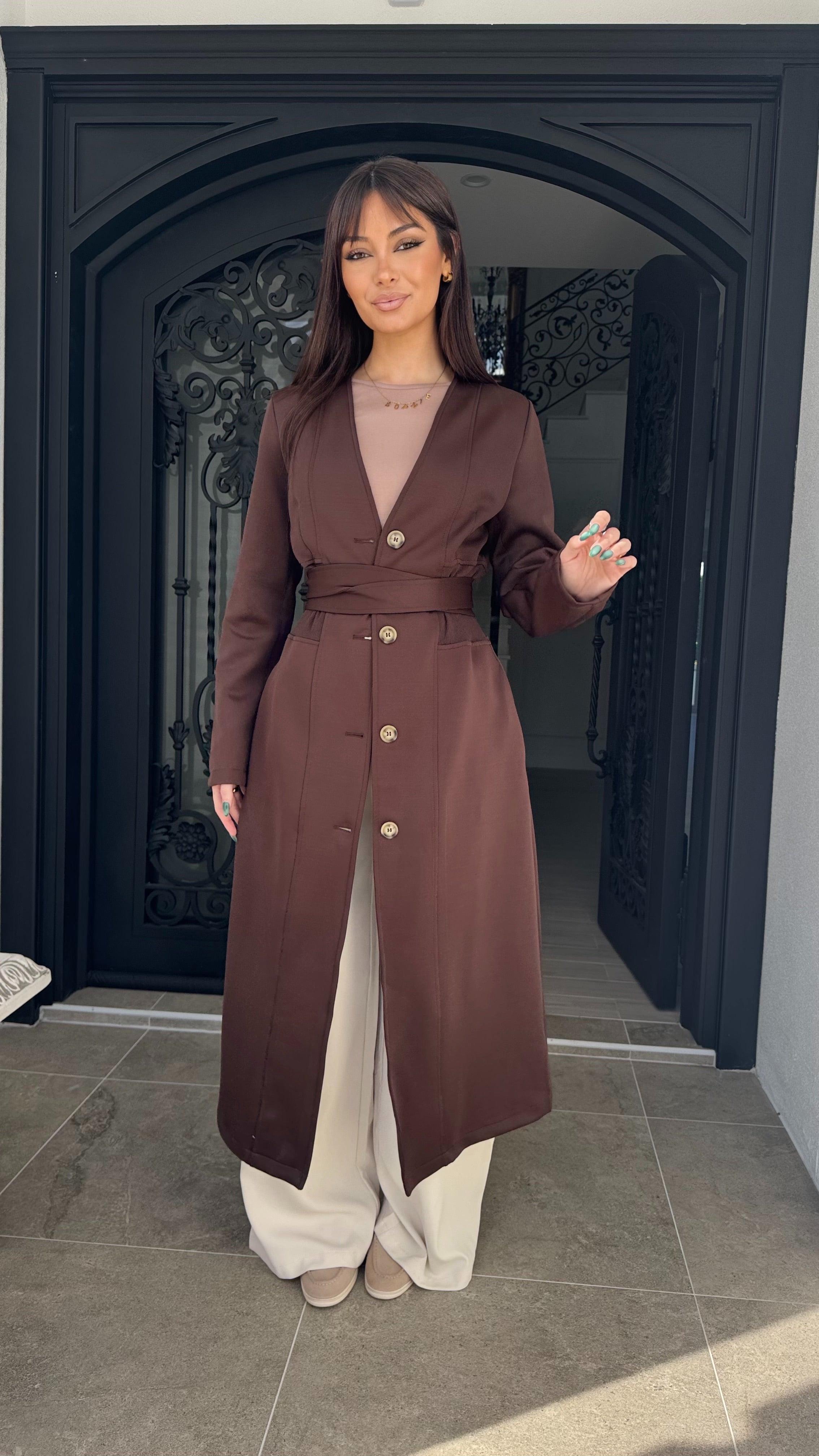 Elastic Waist Jacket