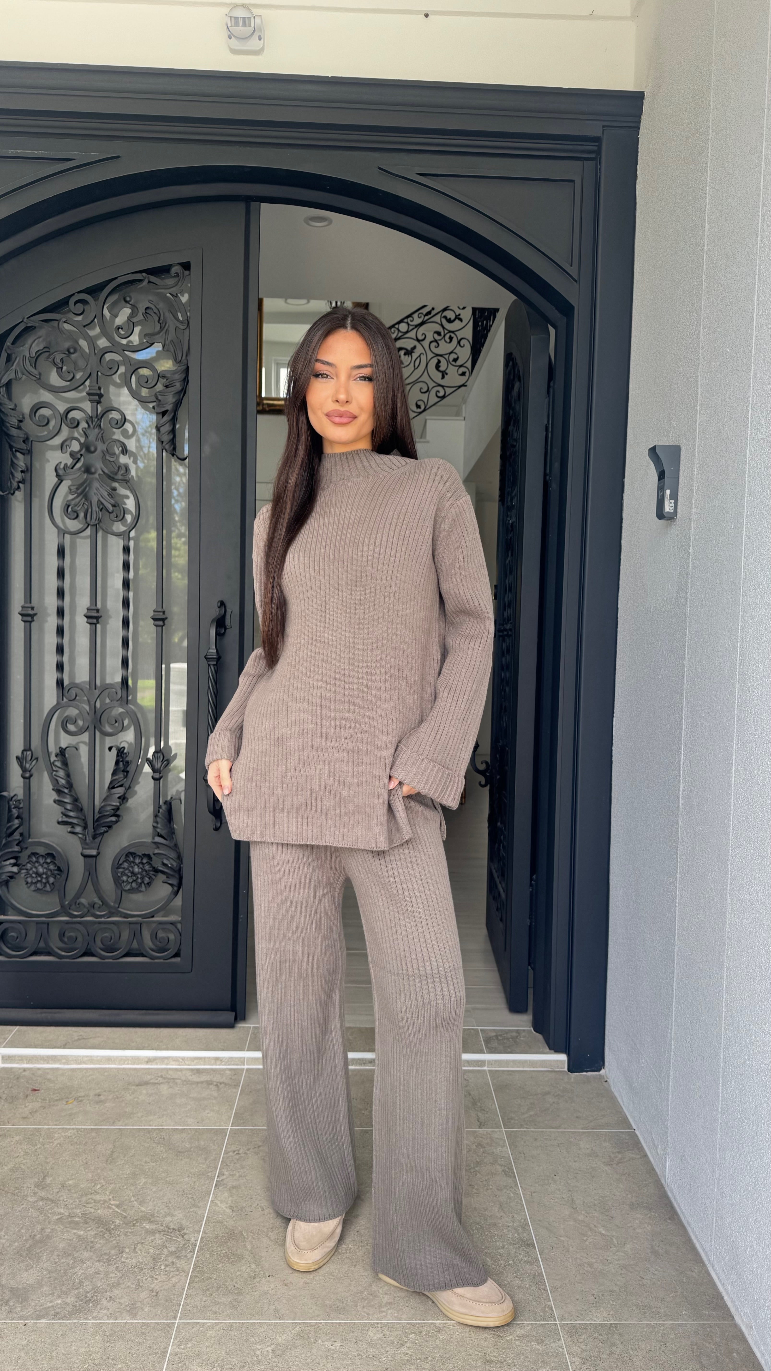 Soft knit set
