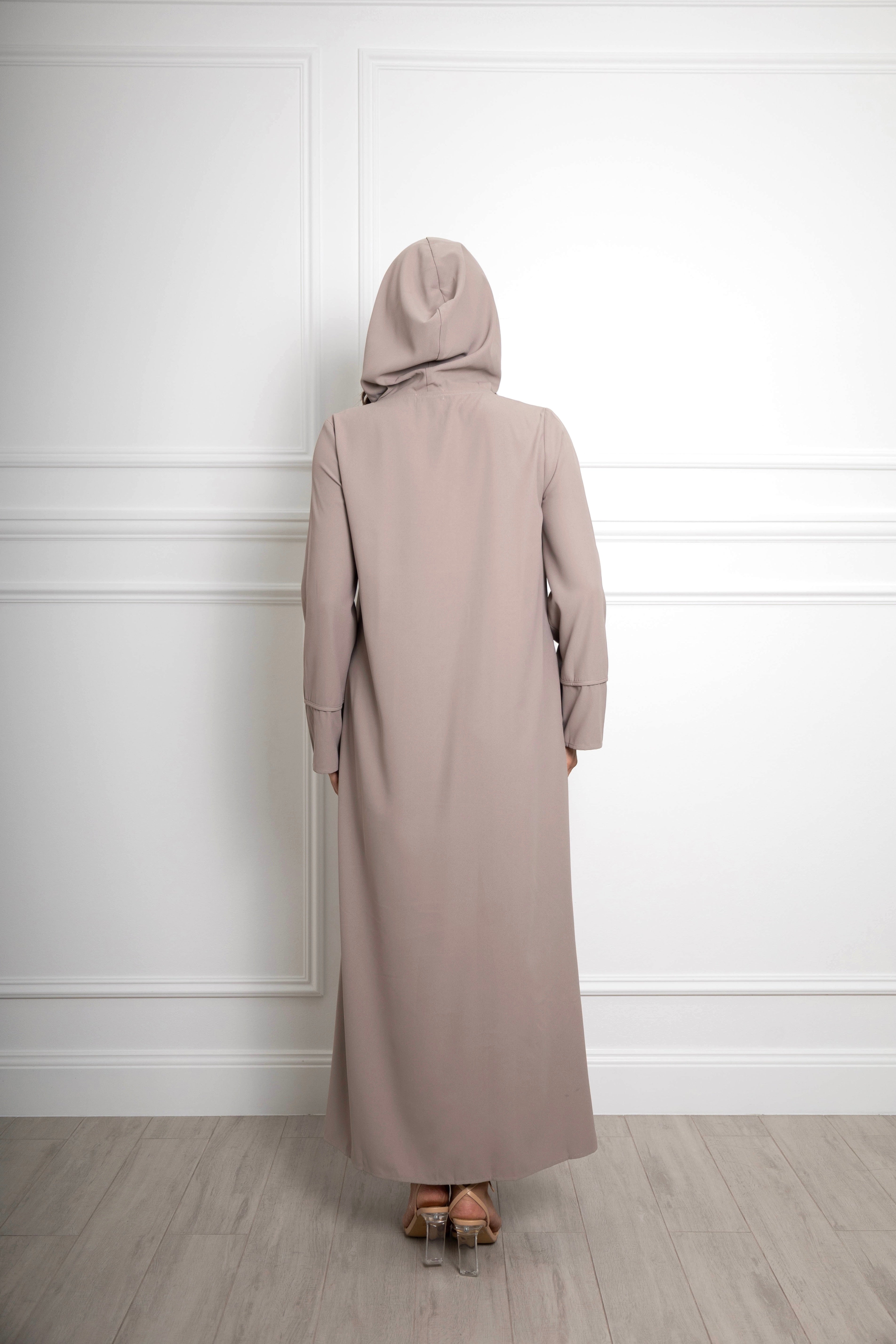 Nadirah zip Abaya