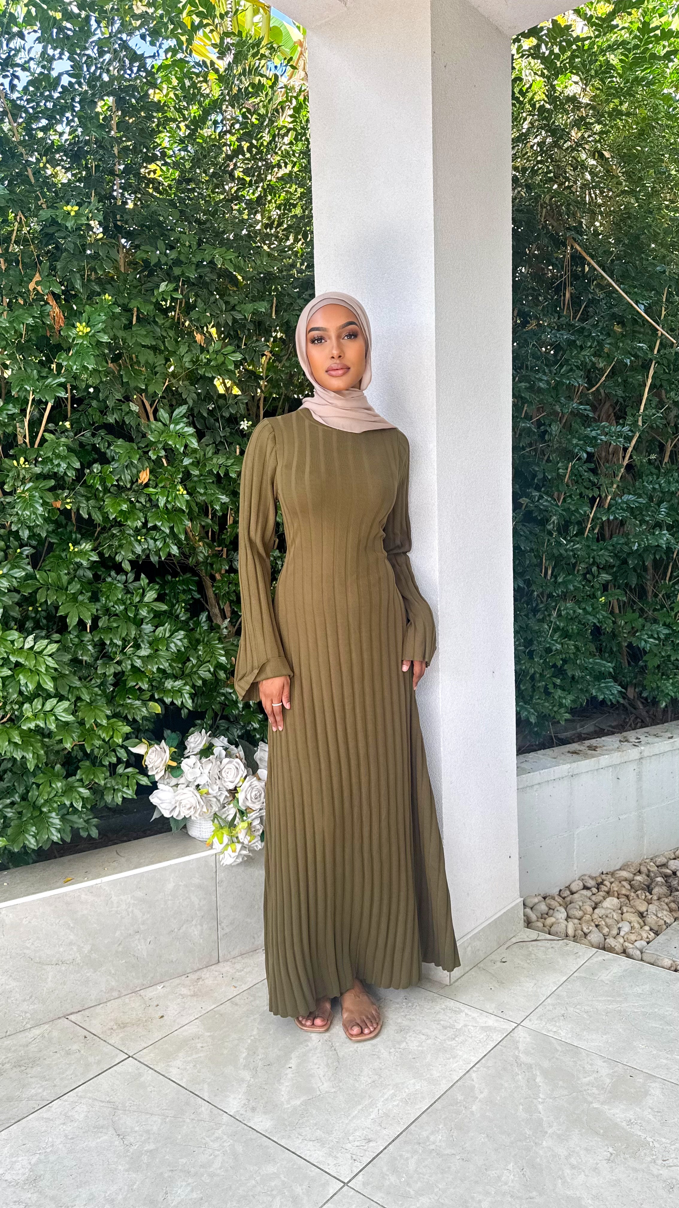 Miorah bell sleeve Dress