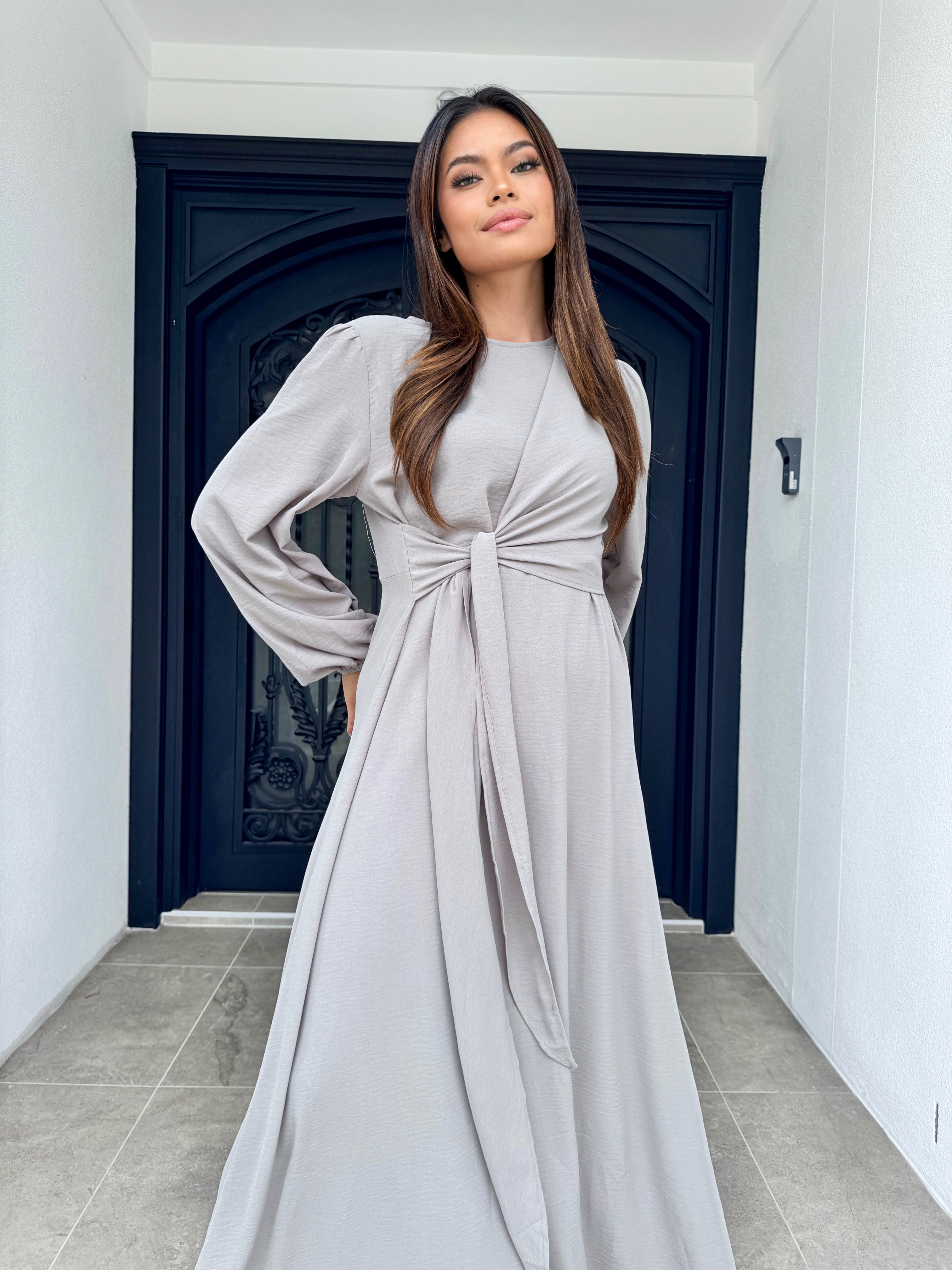 Knot tie maxi
