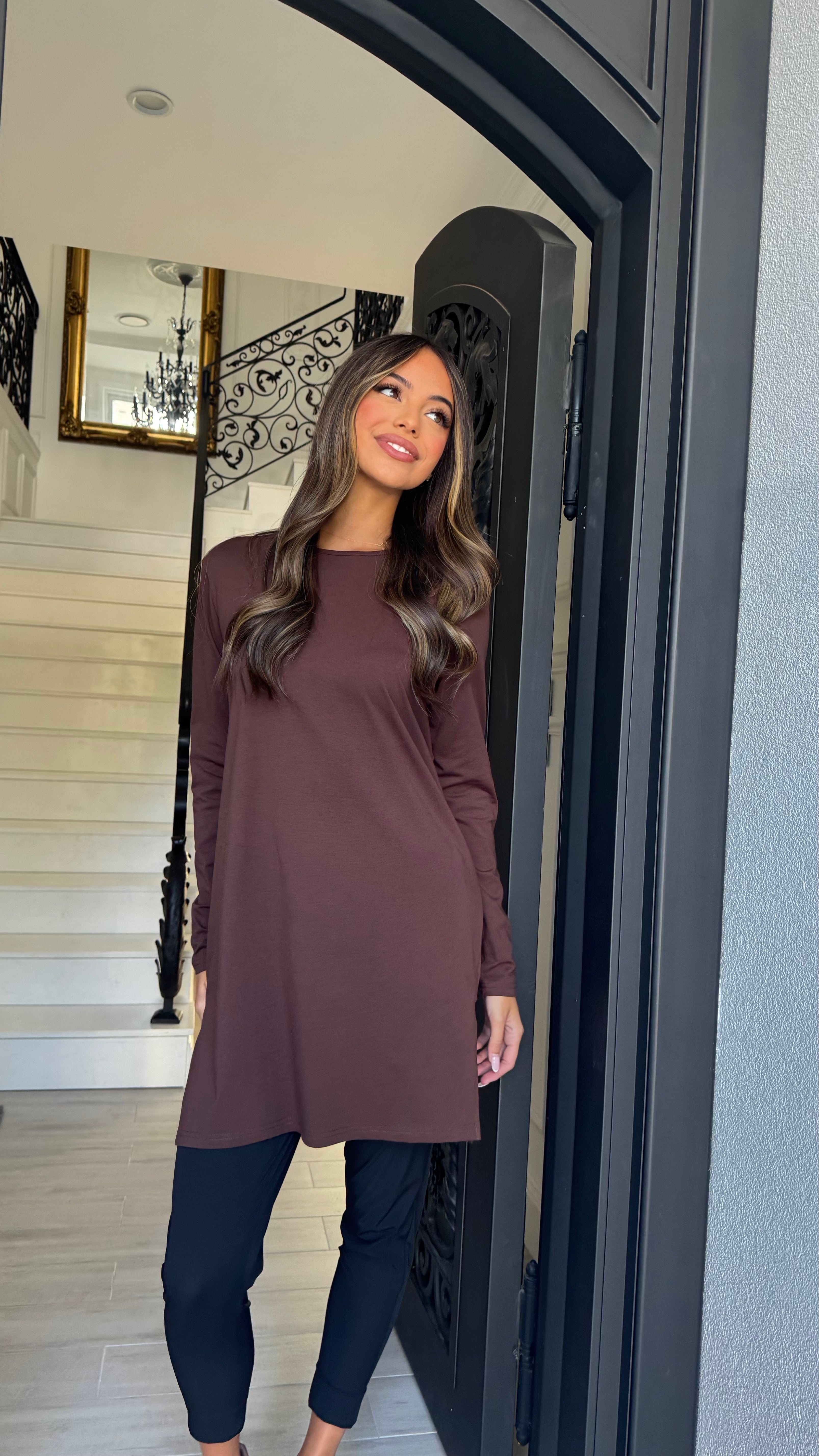 Essentials longline top