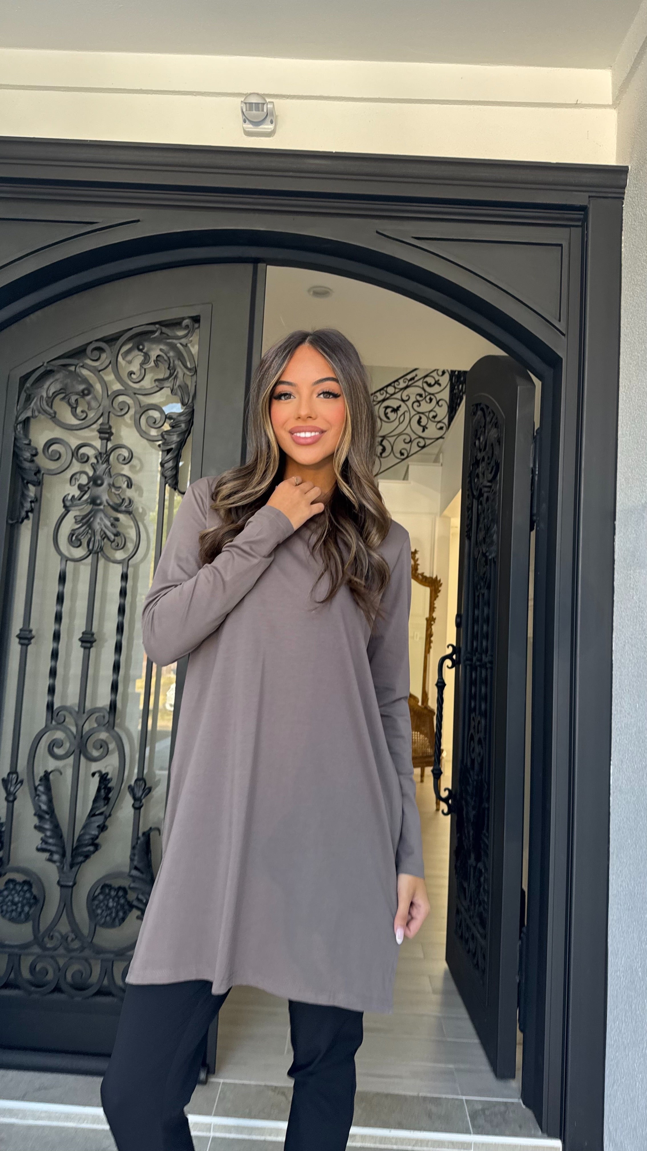 Essentials longline top