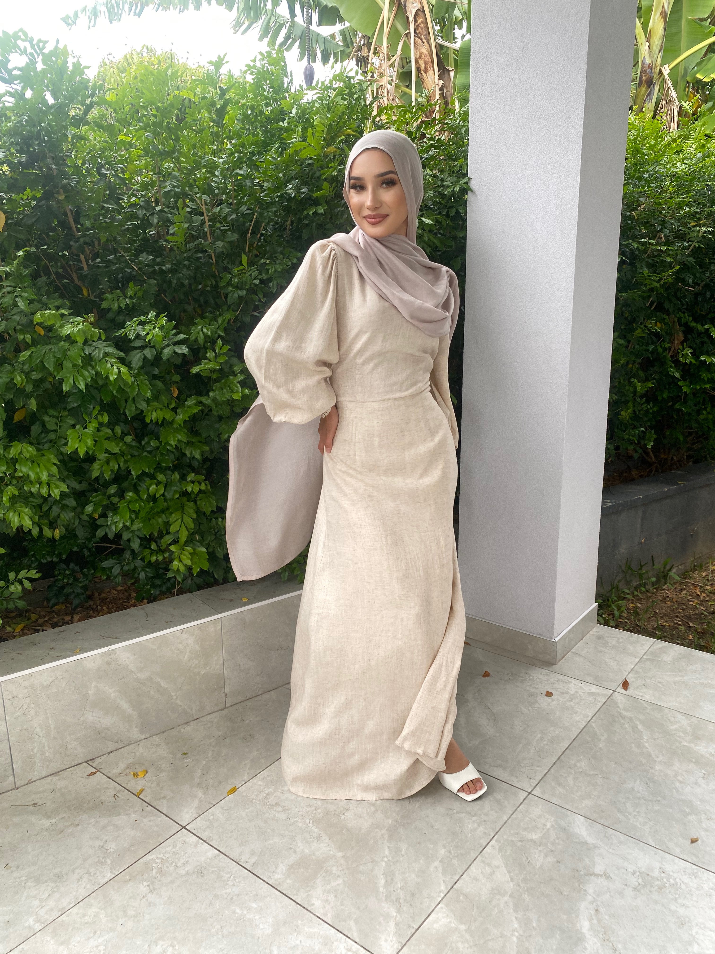 Maleka Linen Dress