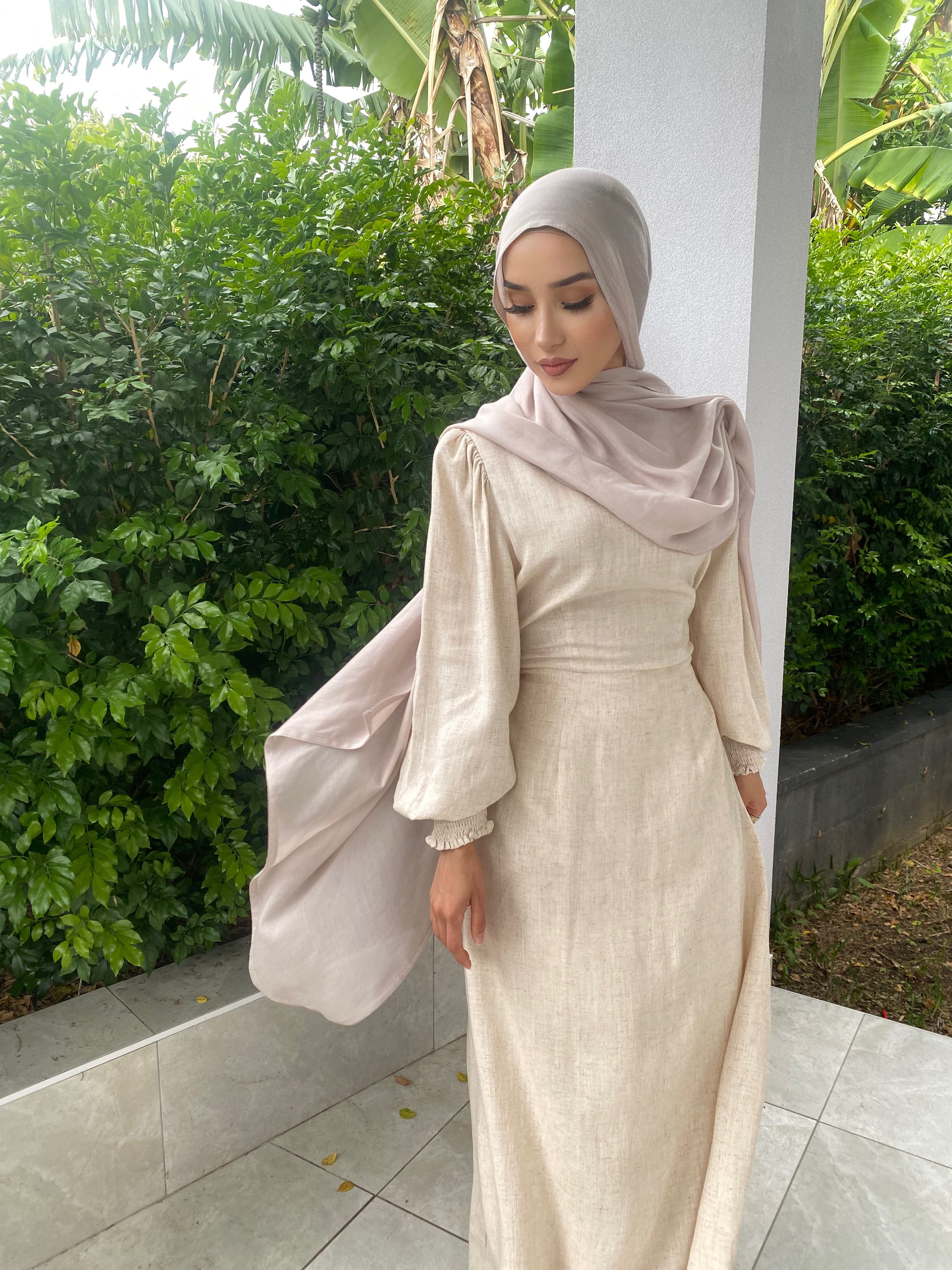 Maleka Linen Dress