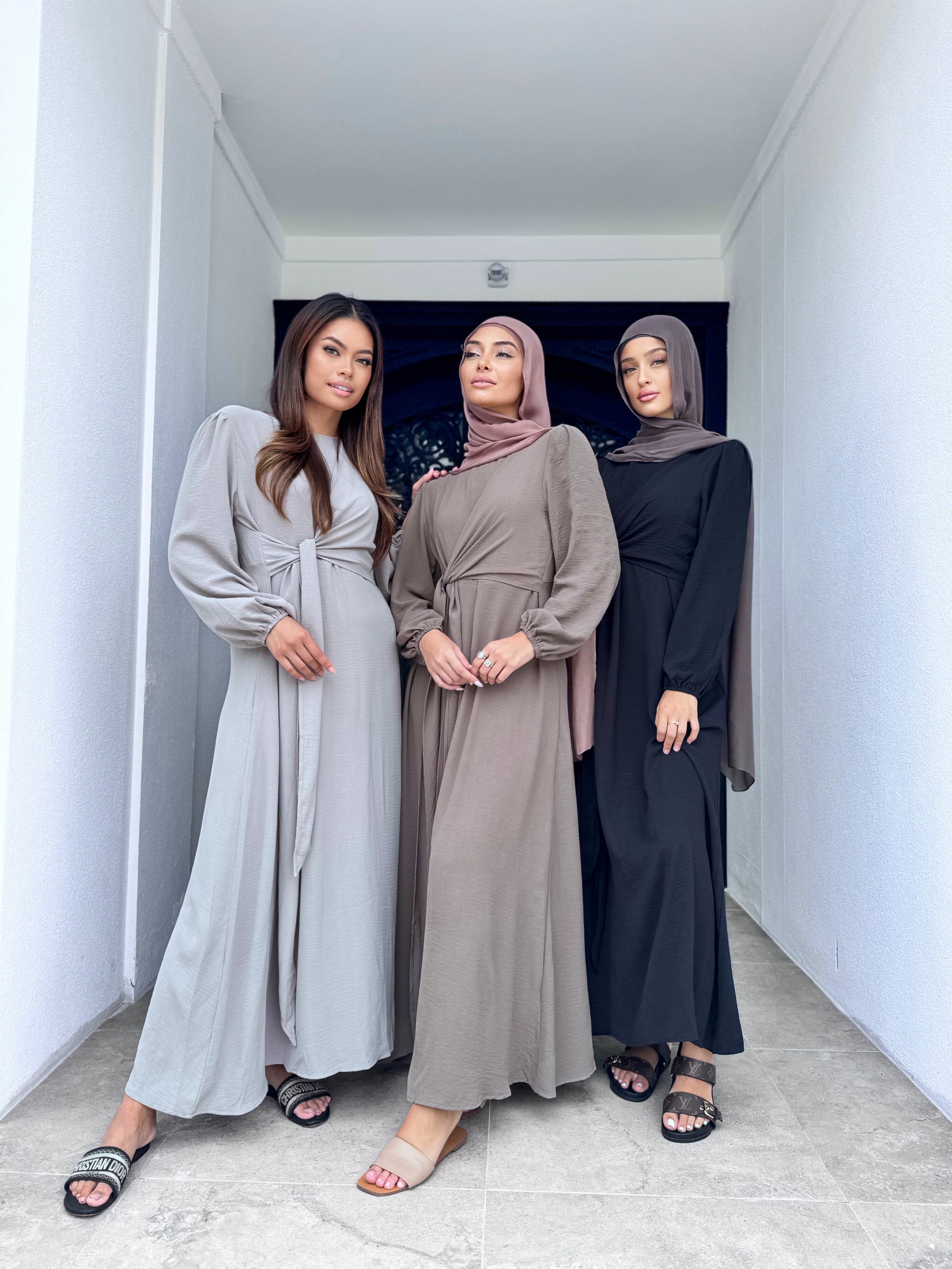 Knot tie maxi