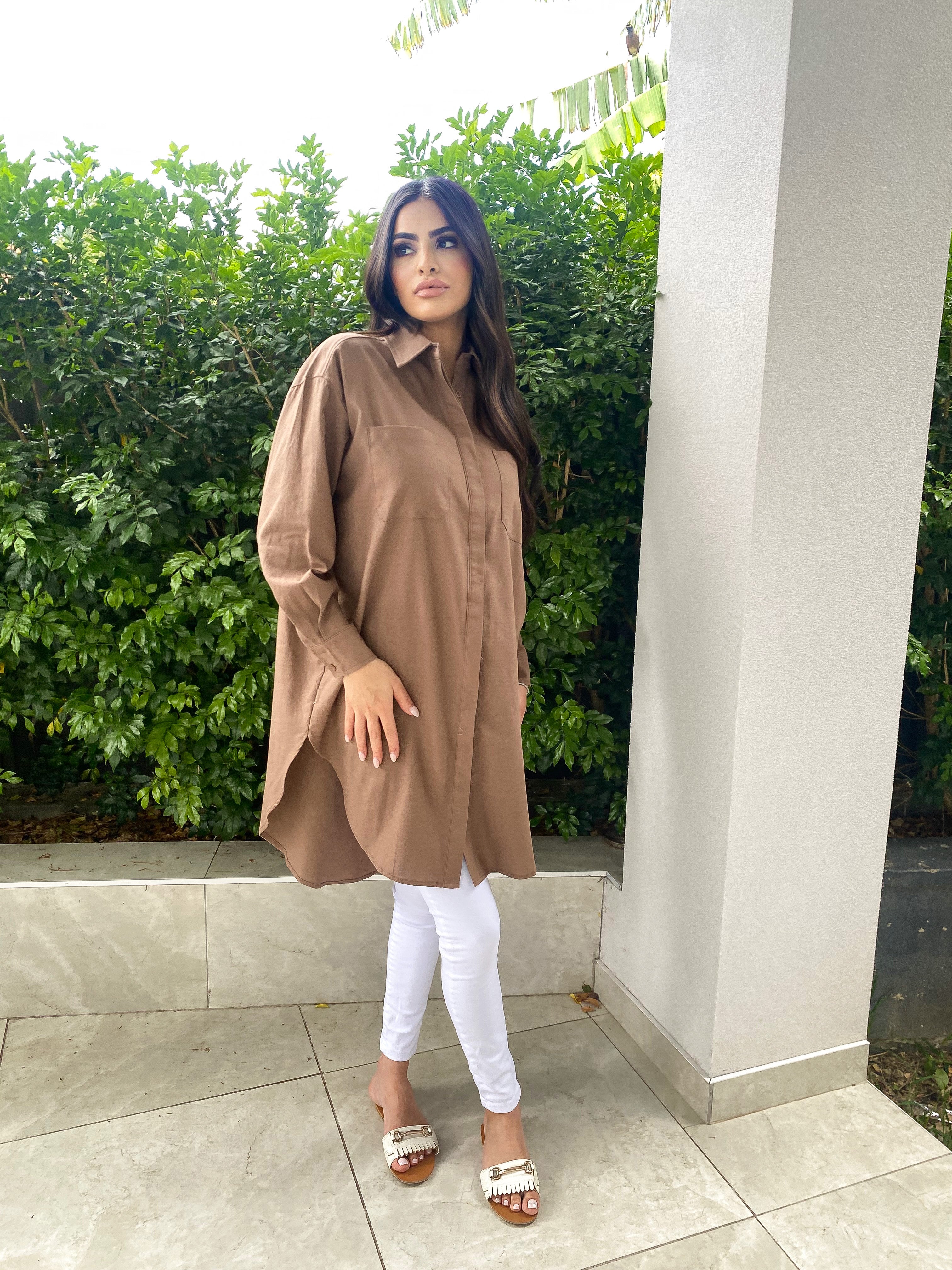 Linen Oversized Shirt