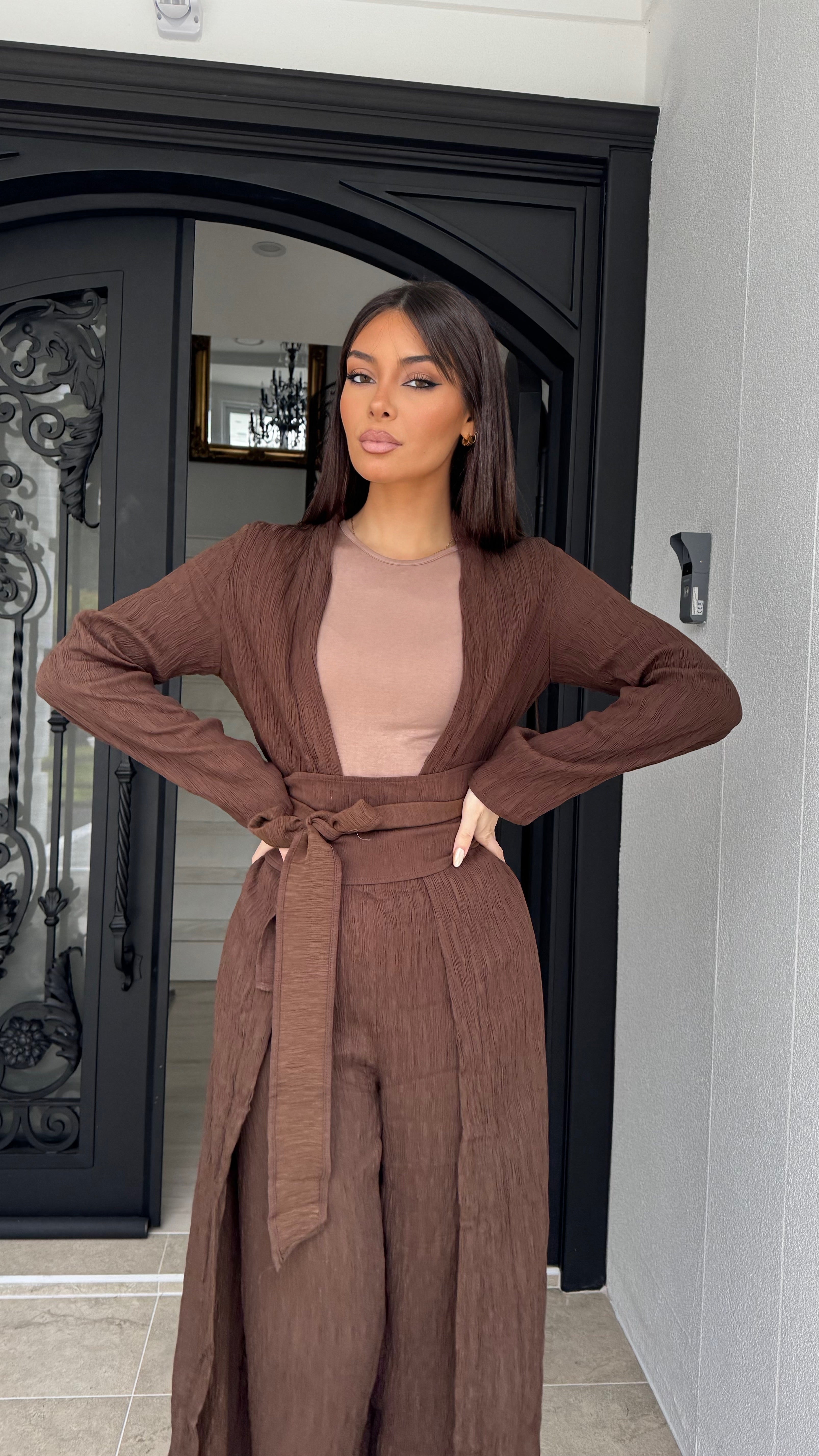 Linda crinkle Set