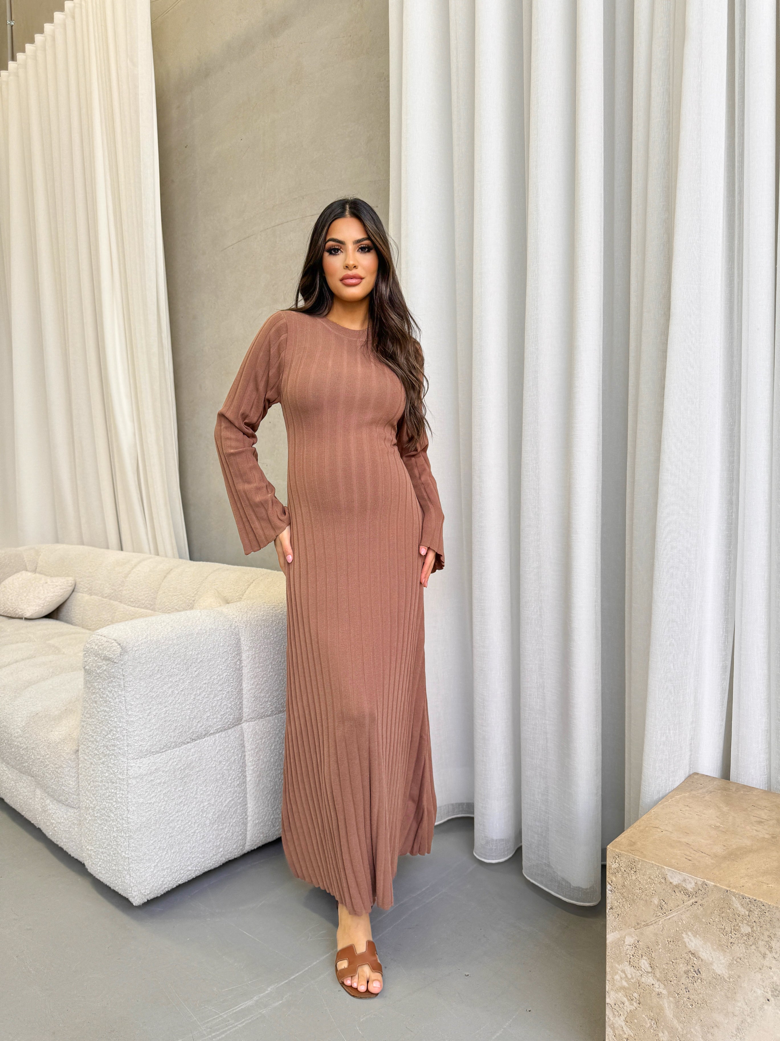 Miorah bell sleeve Dress