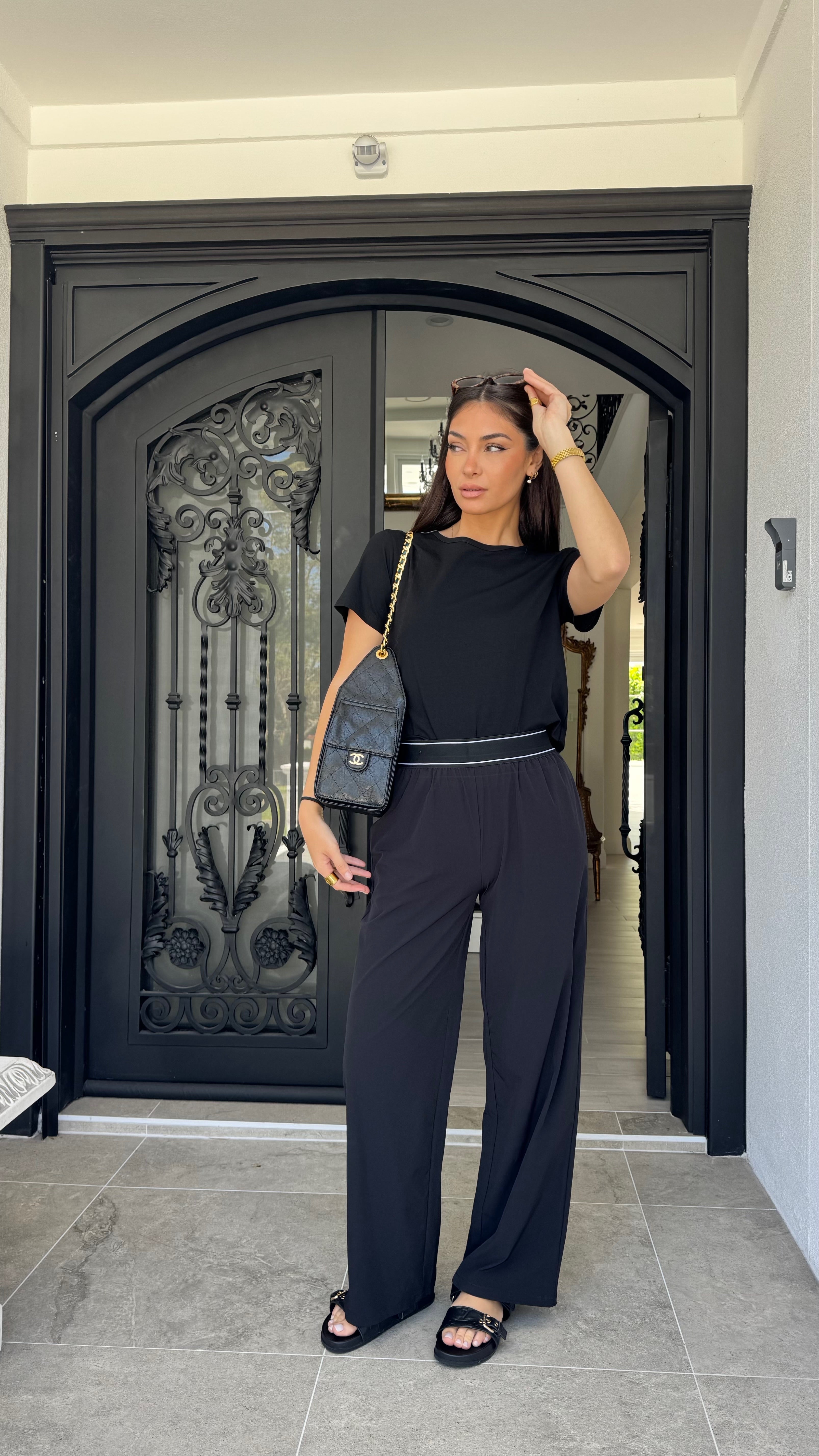 Elastic waist sport pant