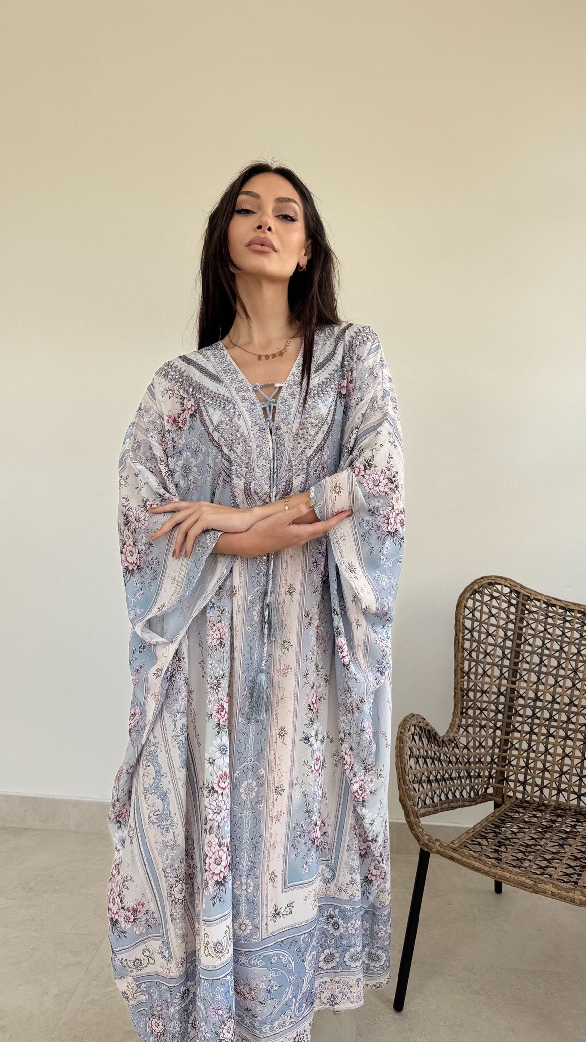 Vintage Rose kaftan