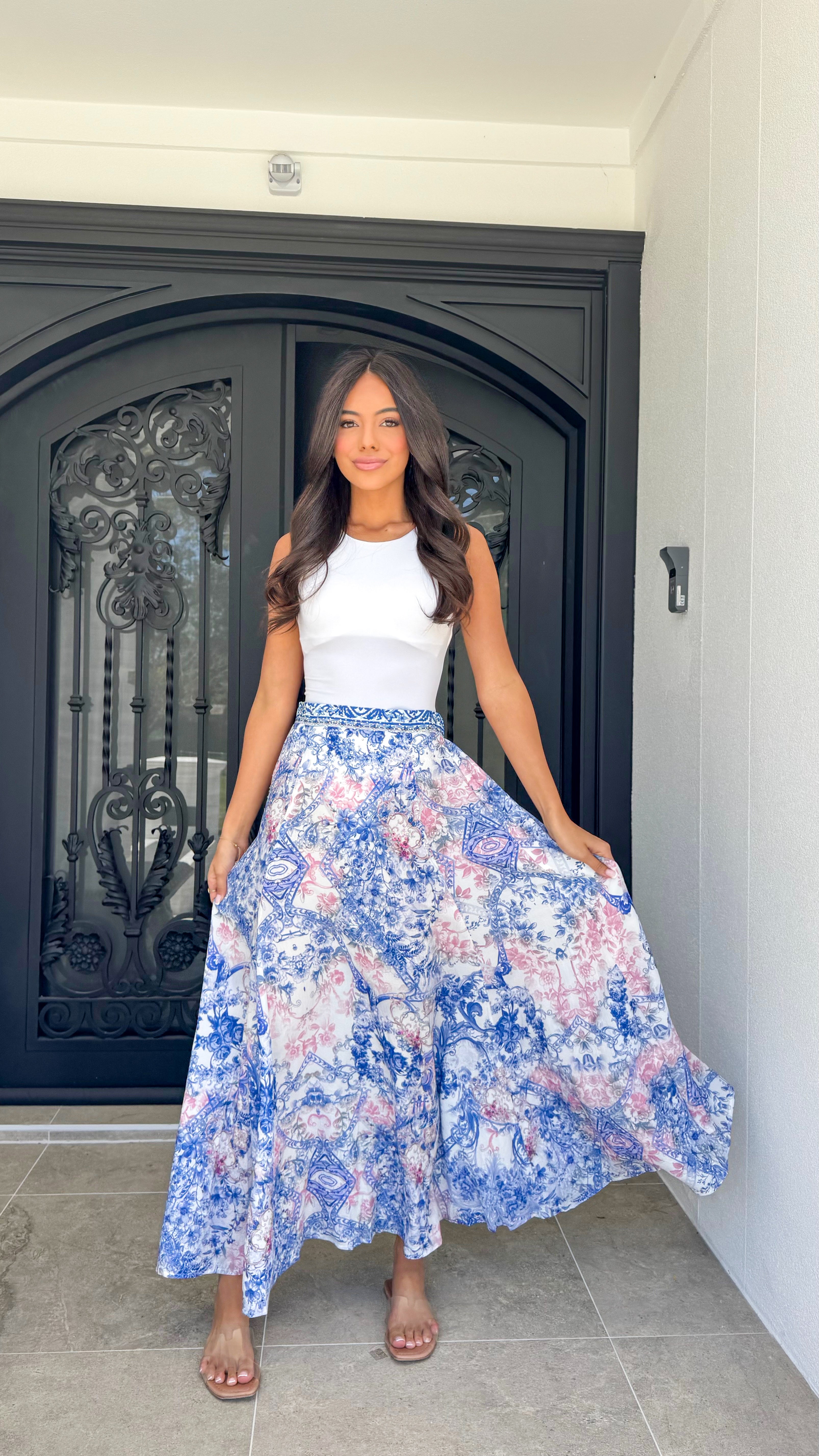 Florence Embellished skirt