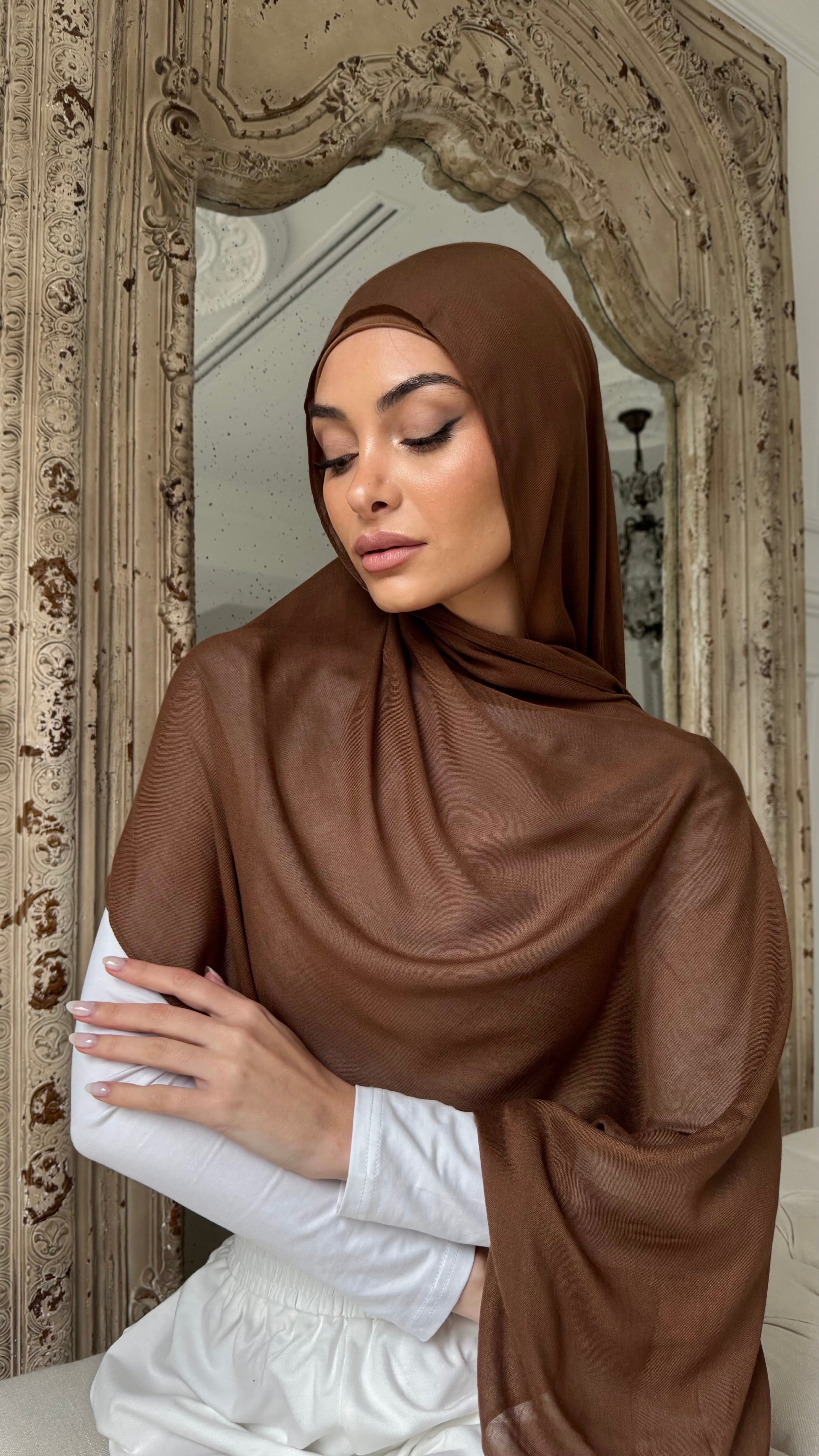 Oak modal scarf