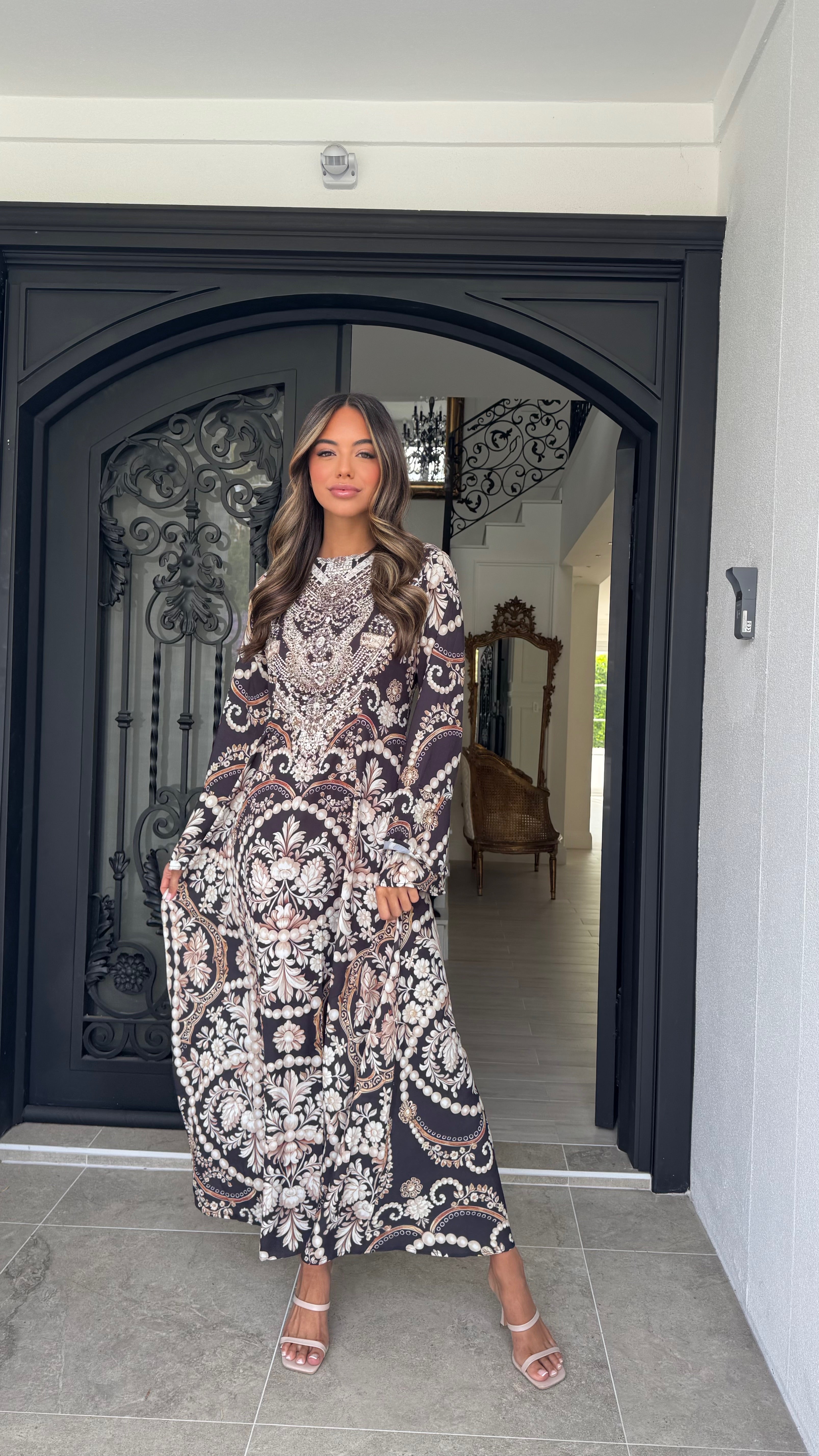 Luna embellished dress