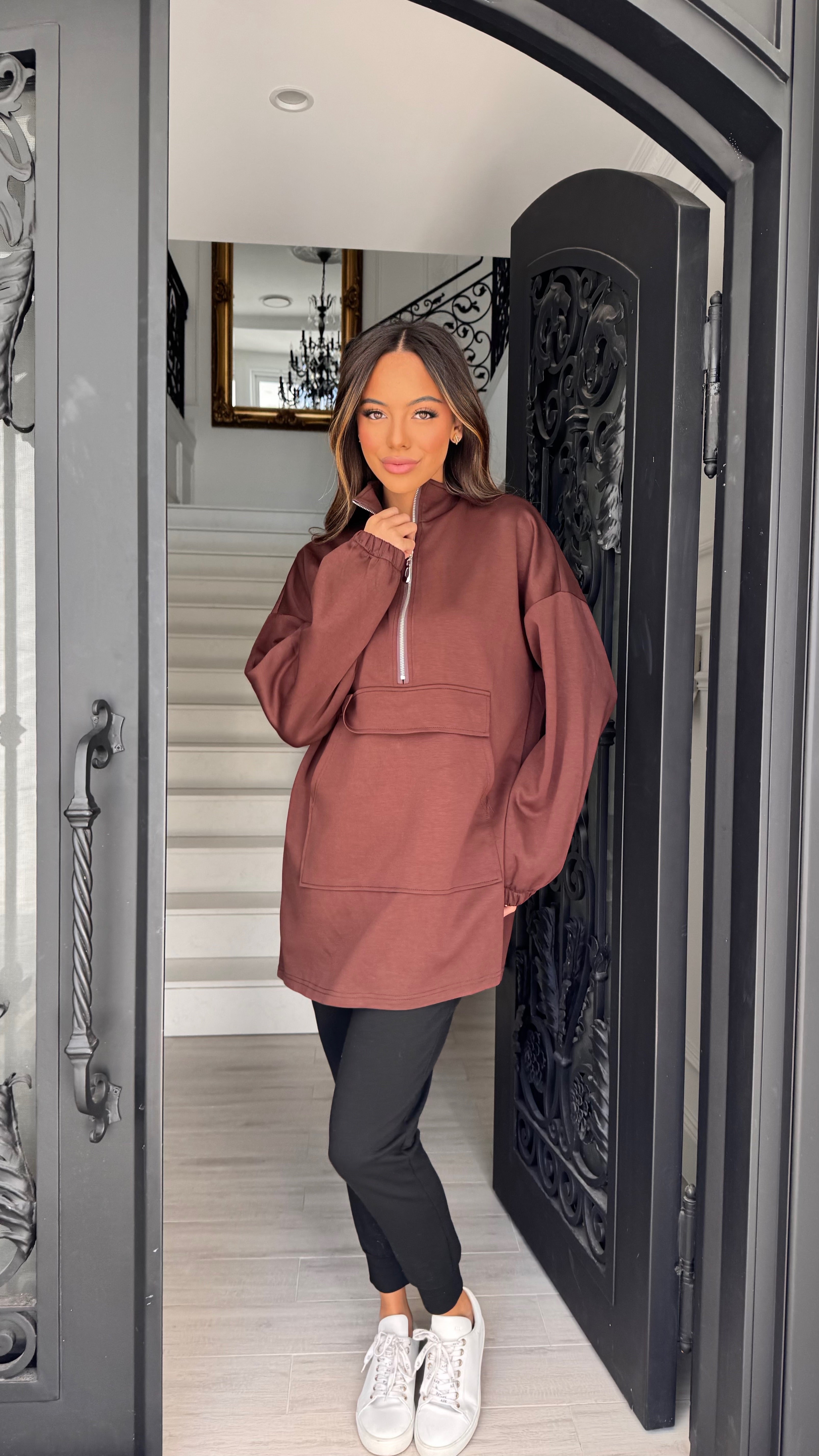 Sports zip jumper