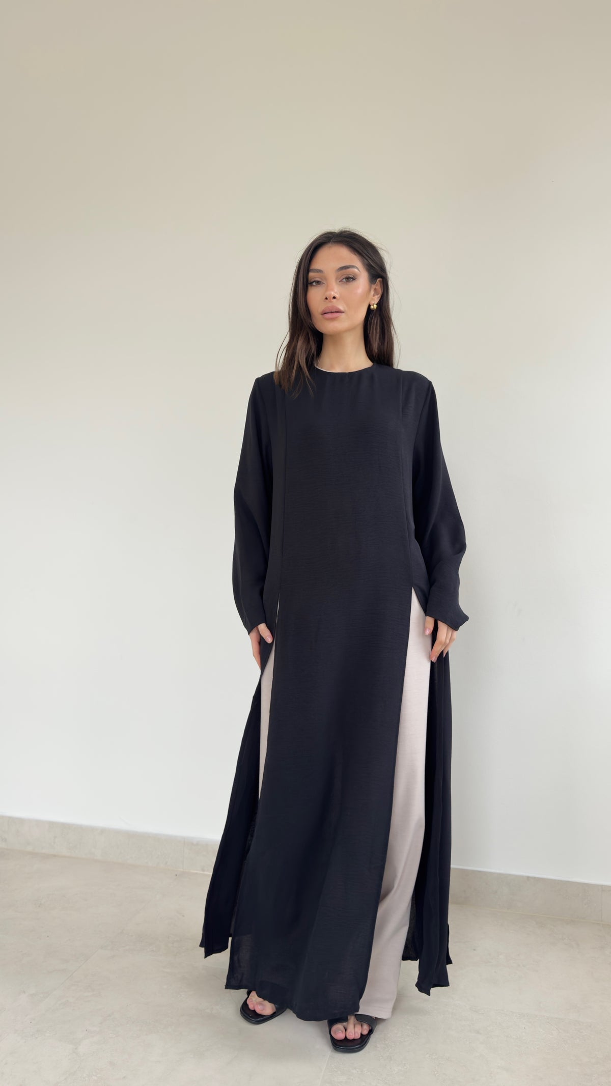 Modest split tunic