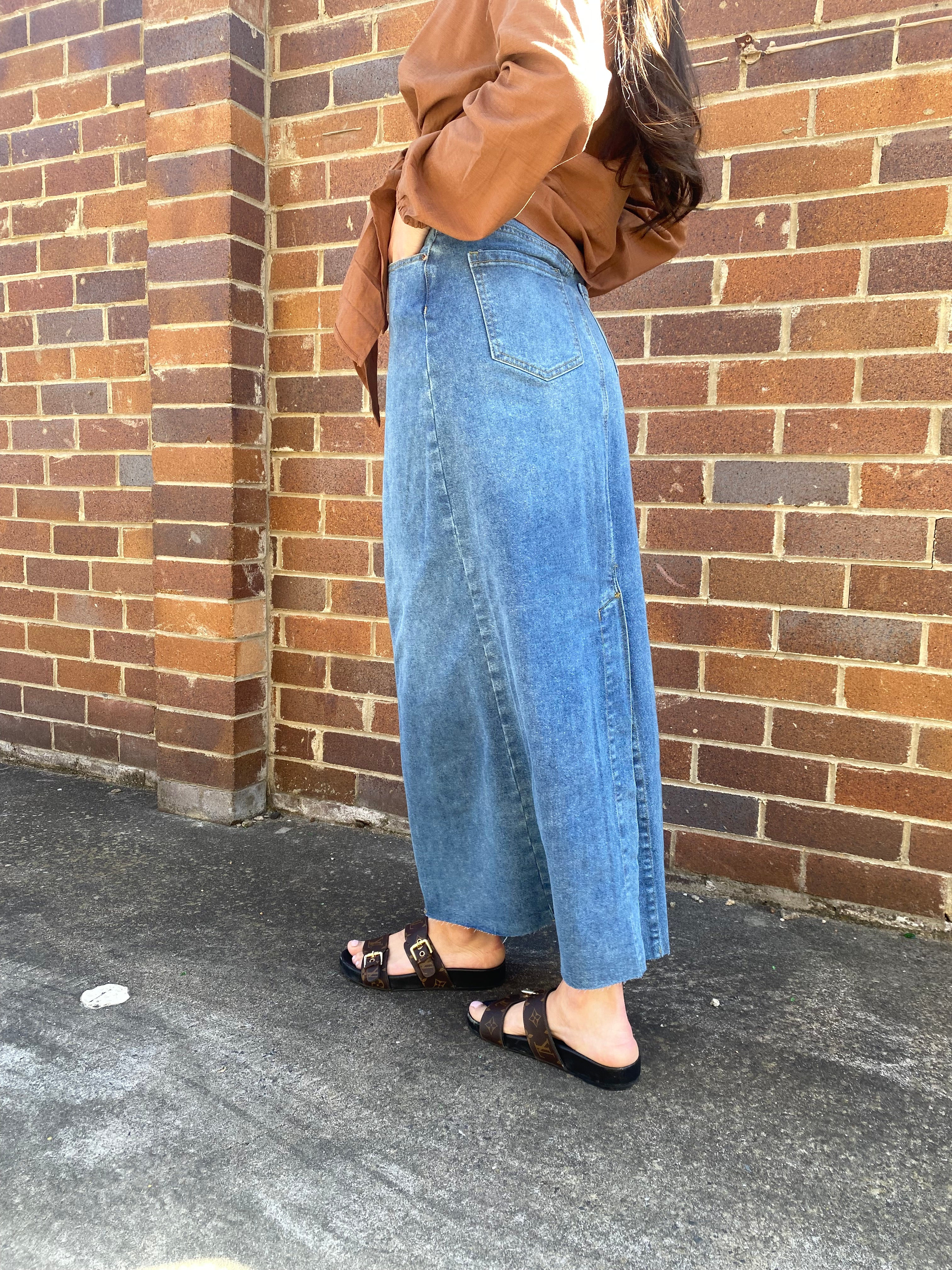 Denim Maxi