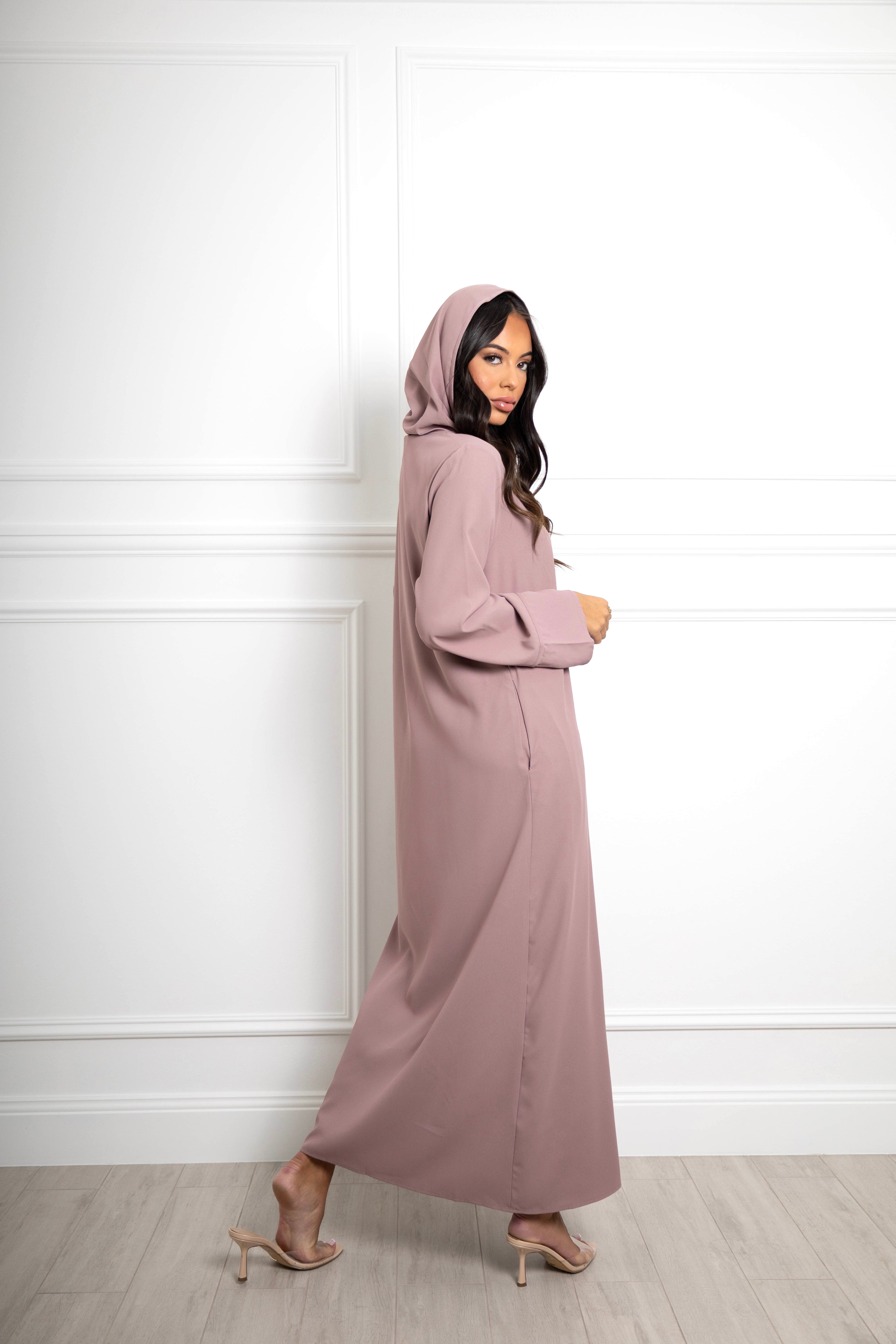 Nadirah zip Abaya