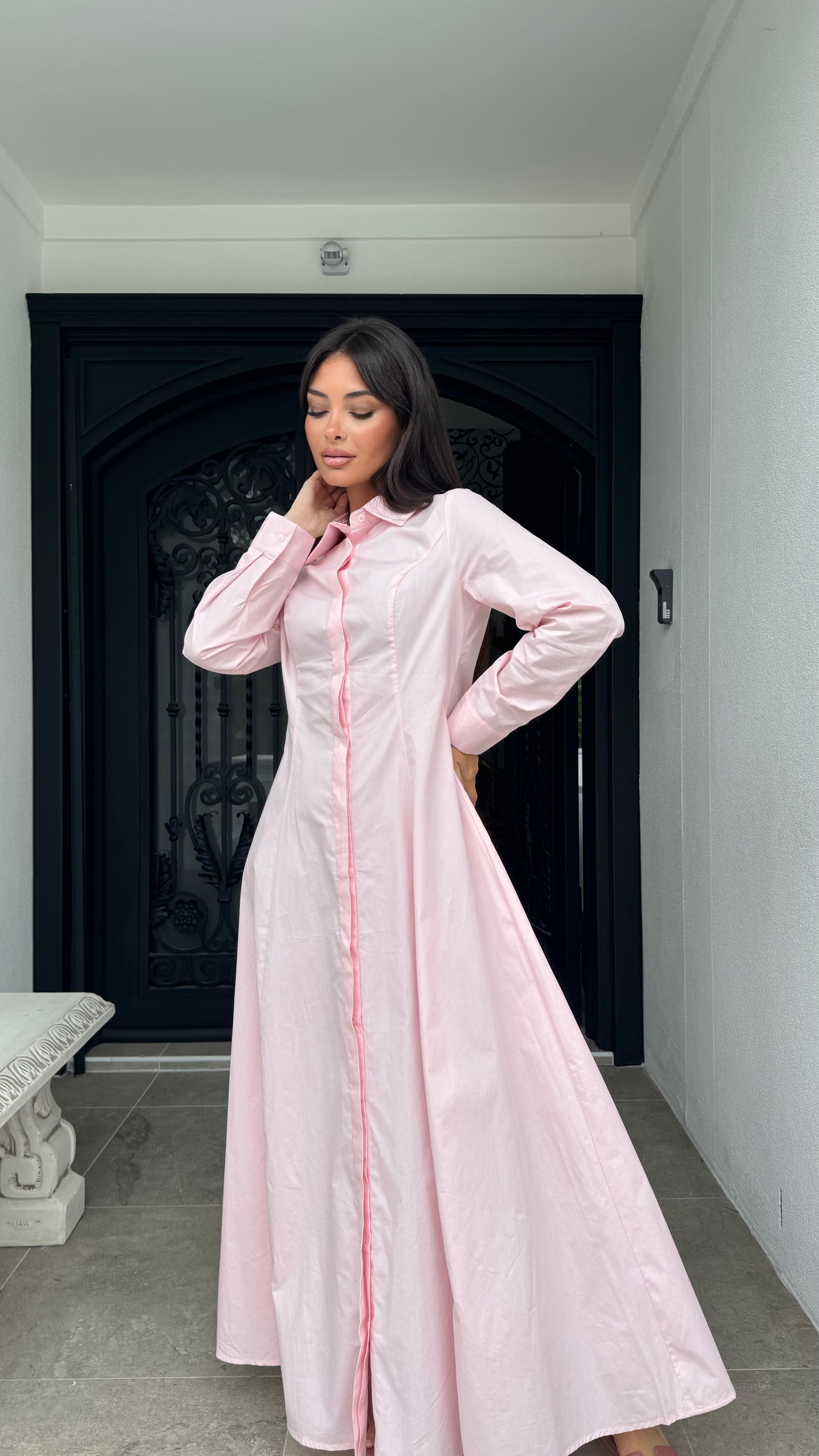 Effortless shirt dress