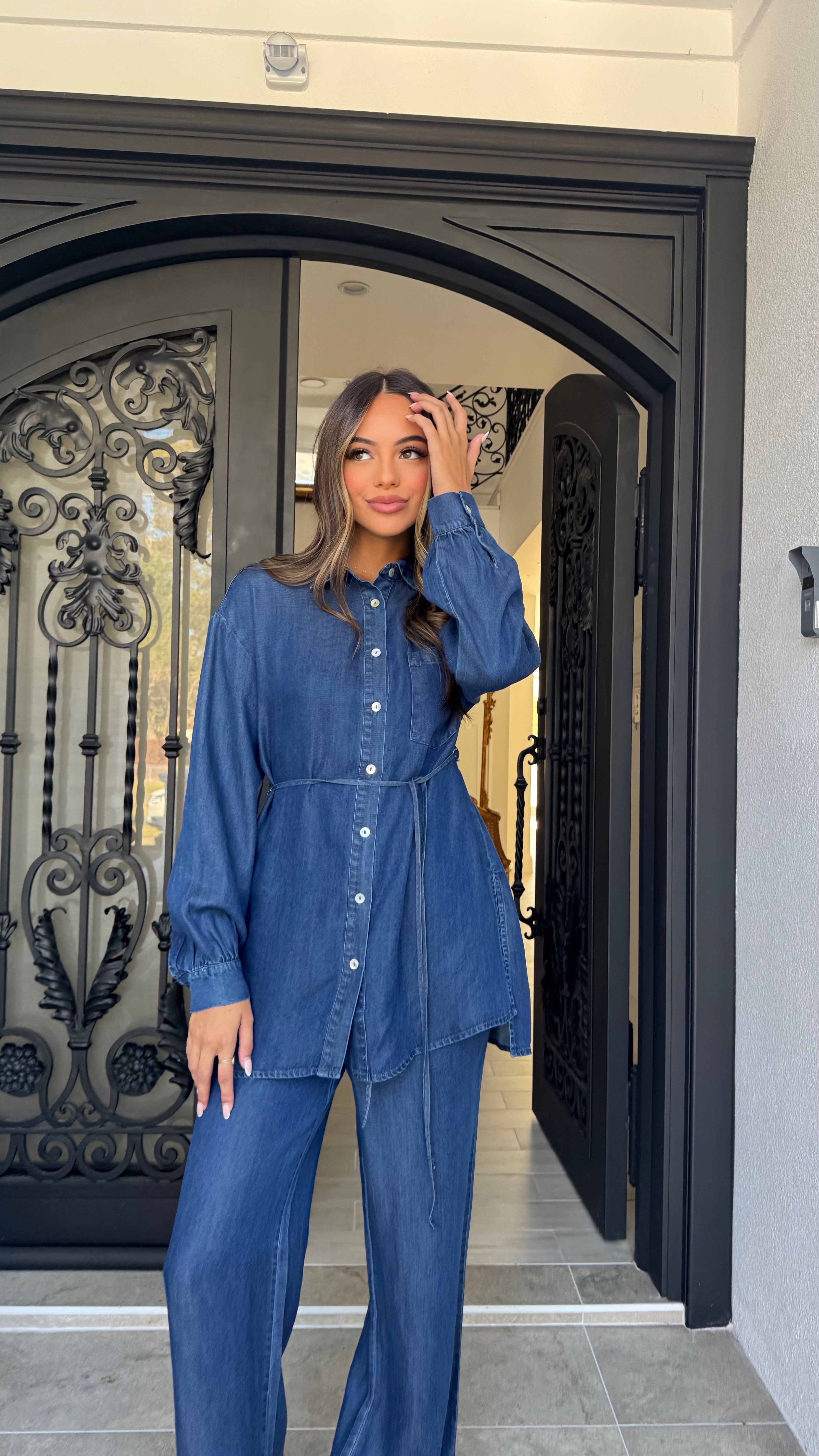 Chambray Set