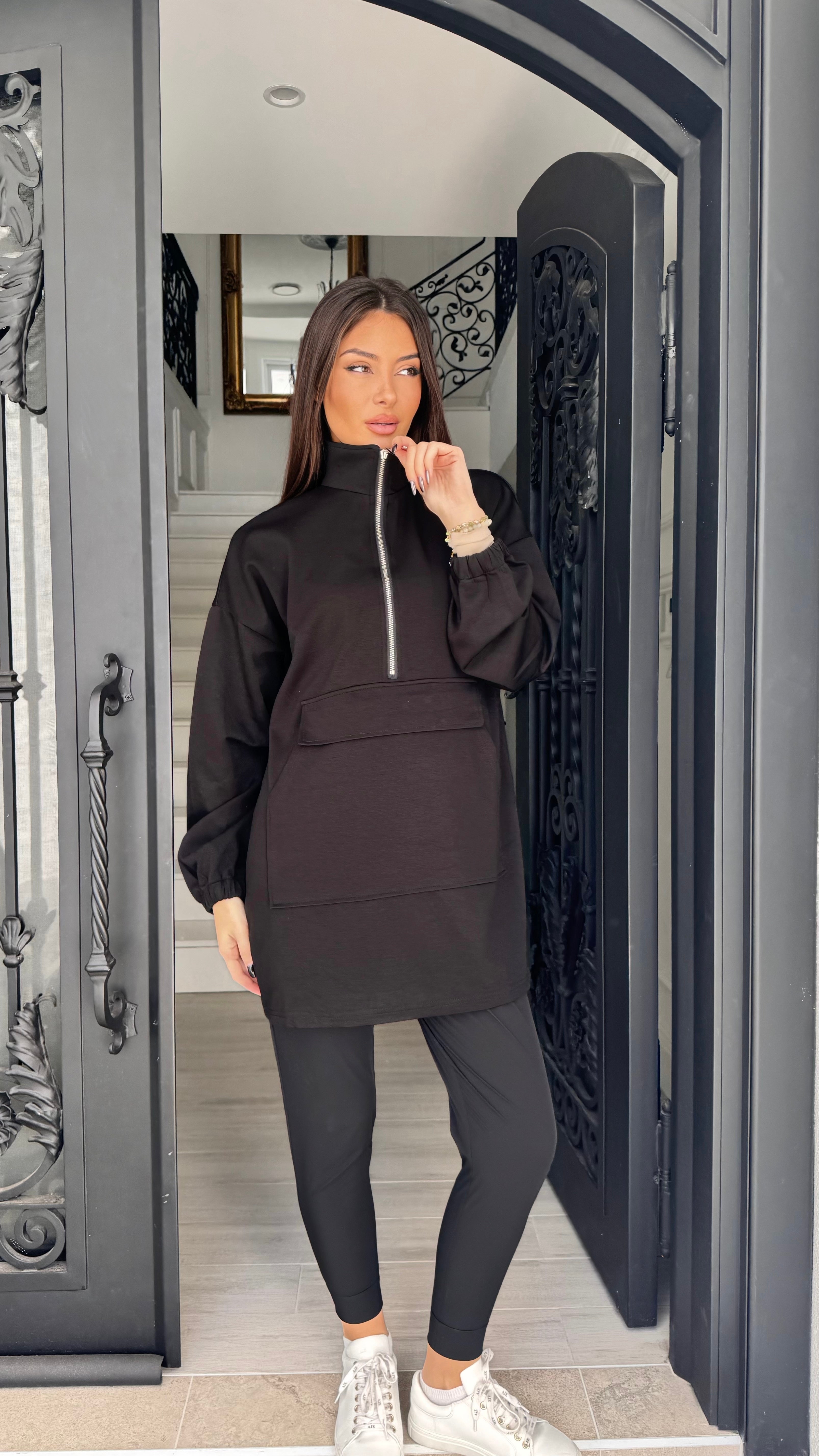 Sports zip jumper