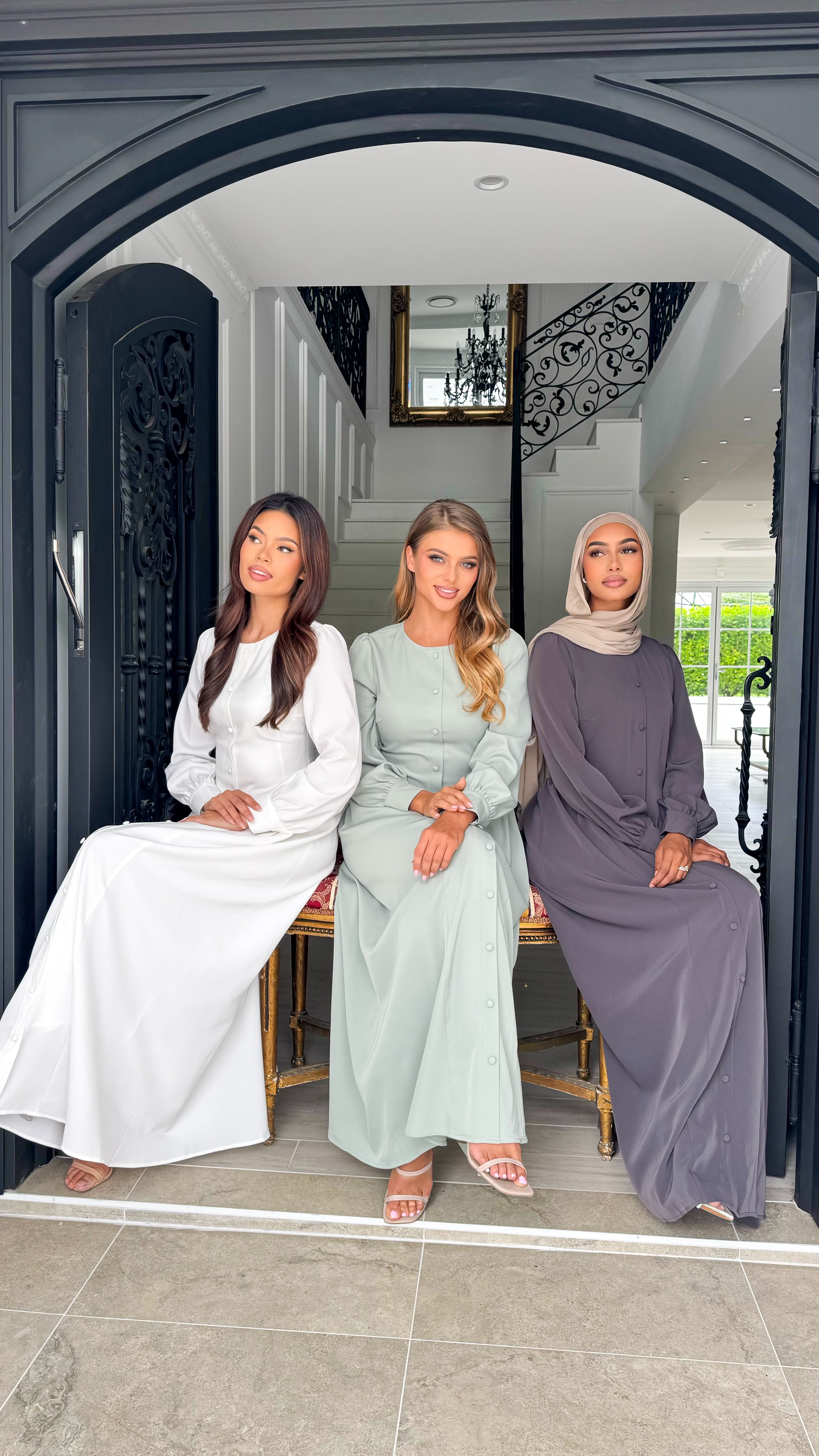 Nadirah babydoll maxi