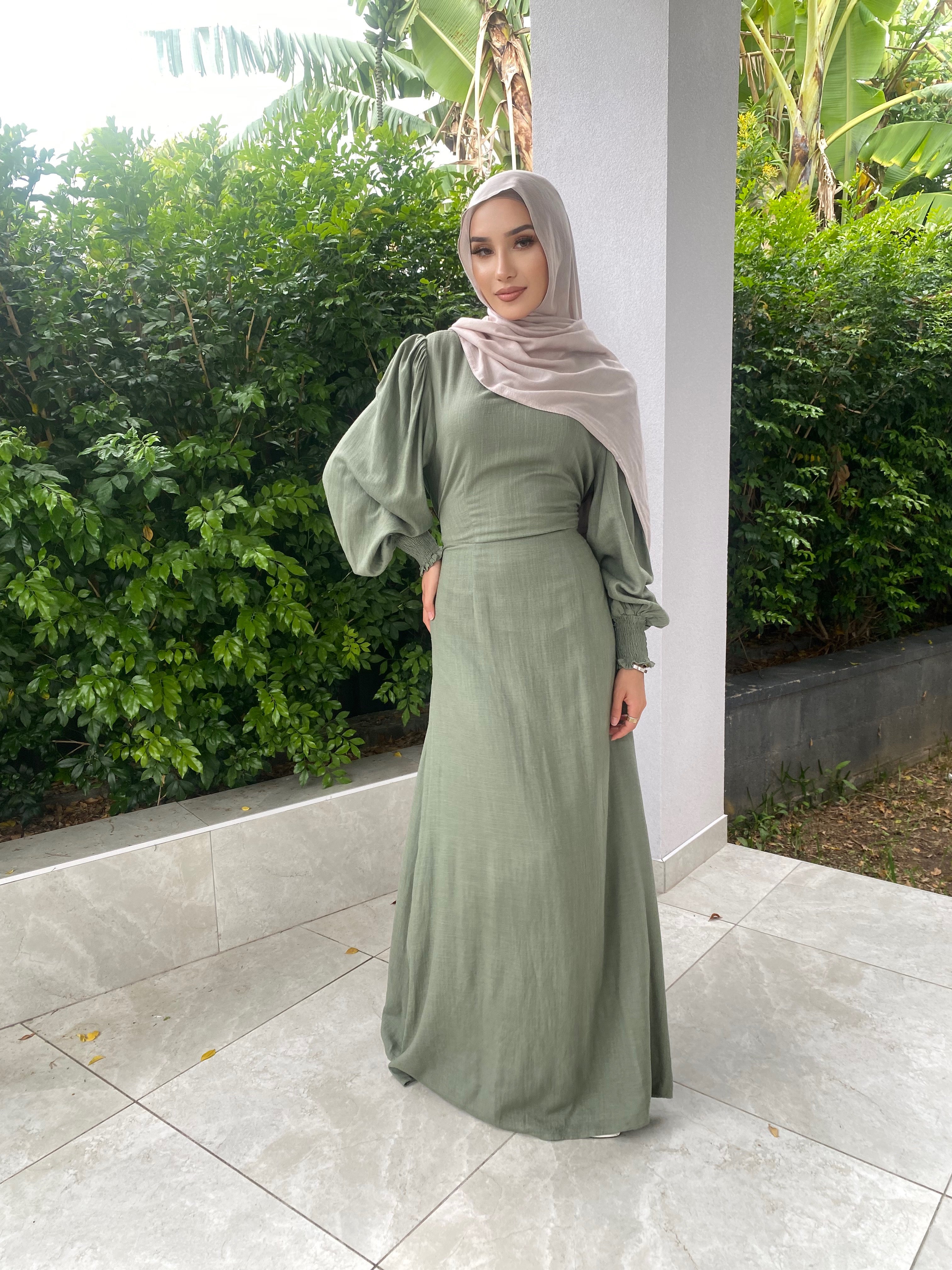 Maleka Linen Dress