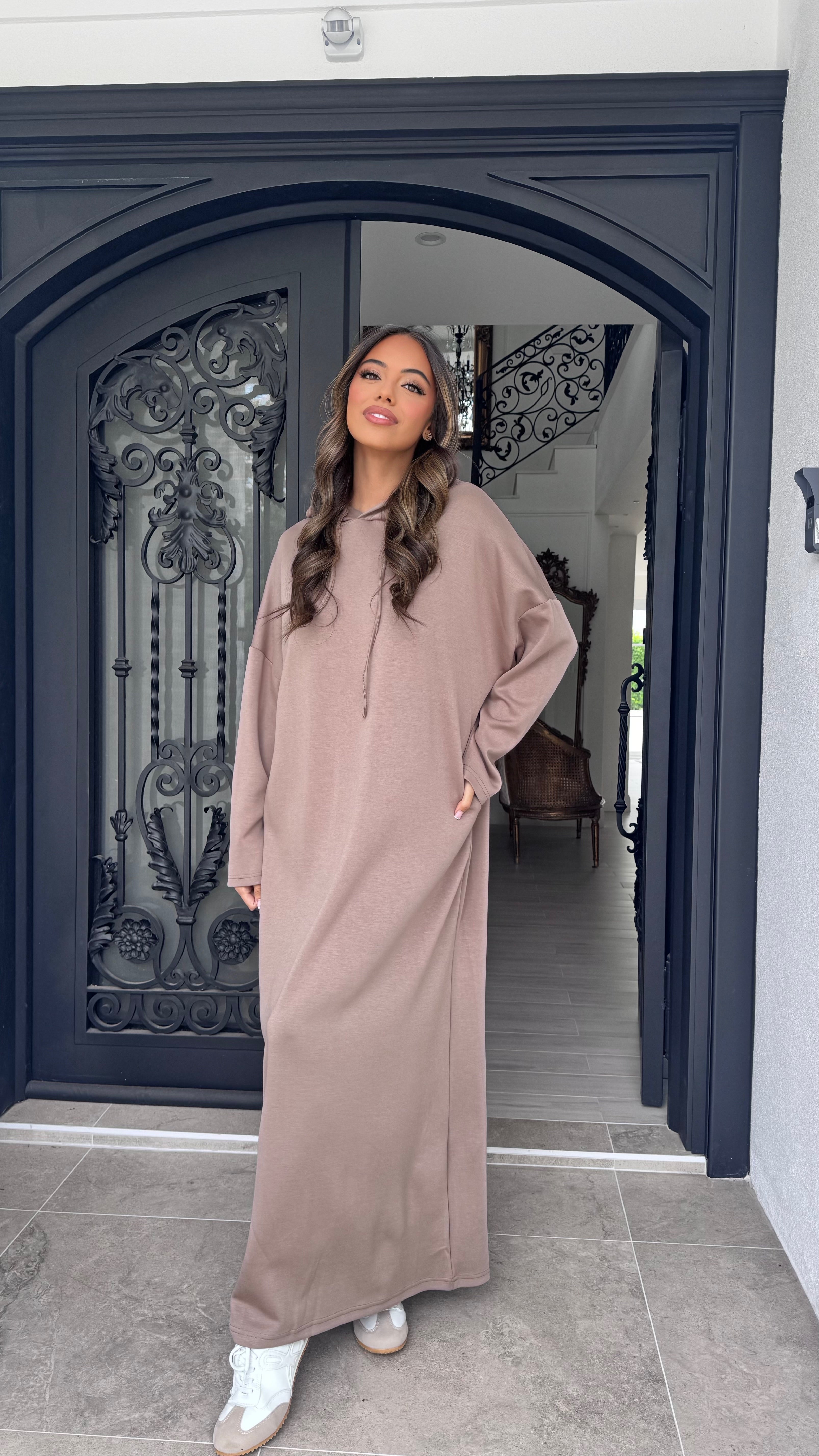 Oversized sports Abaya