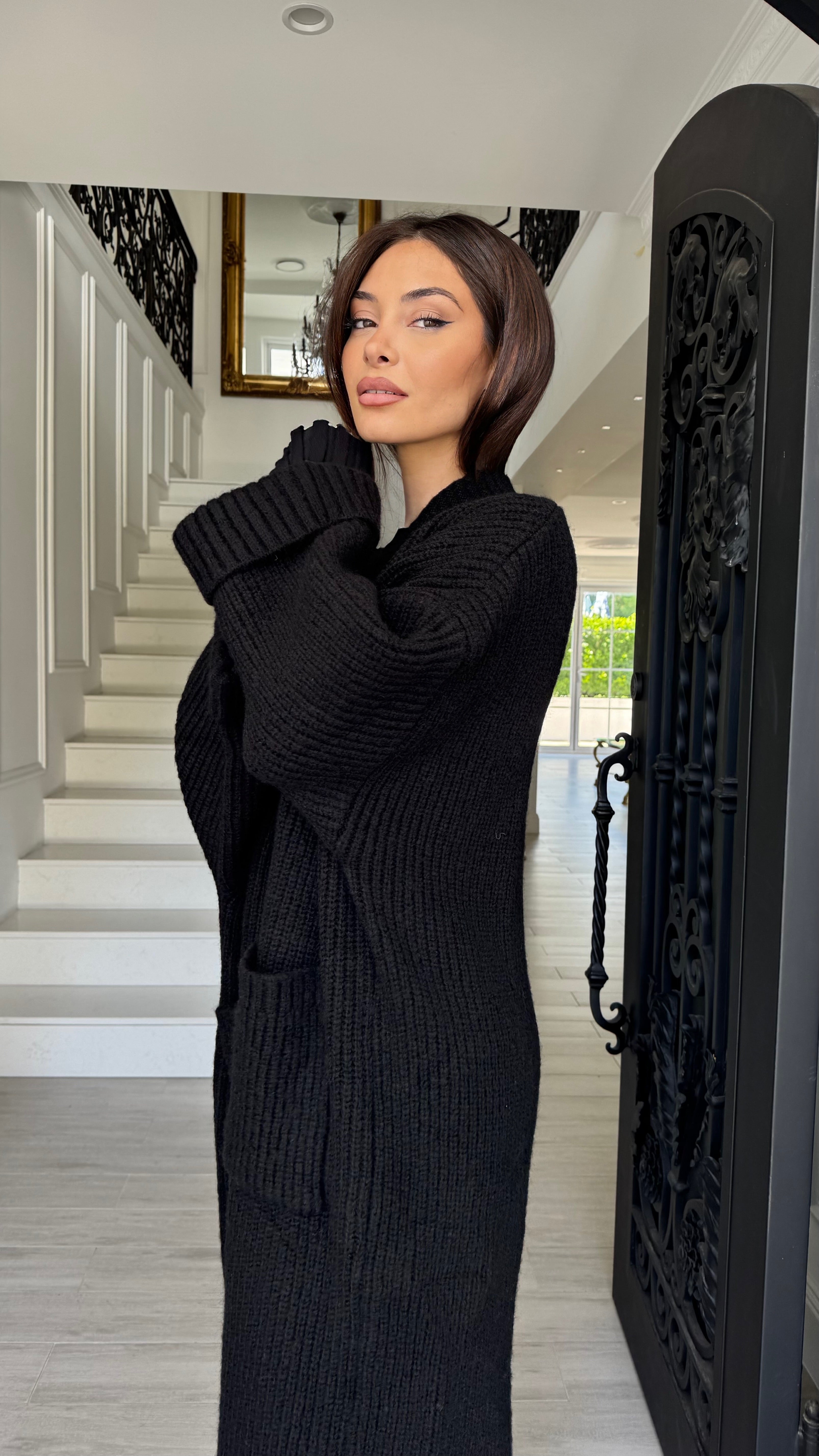 Sass knit dress