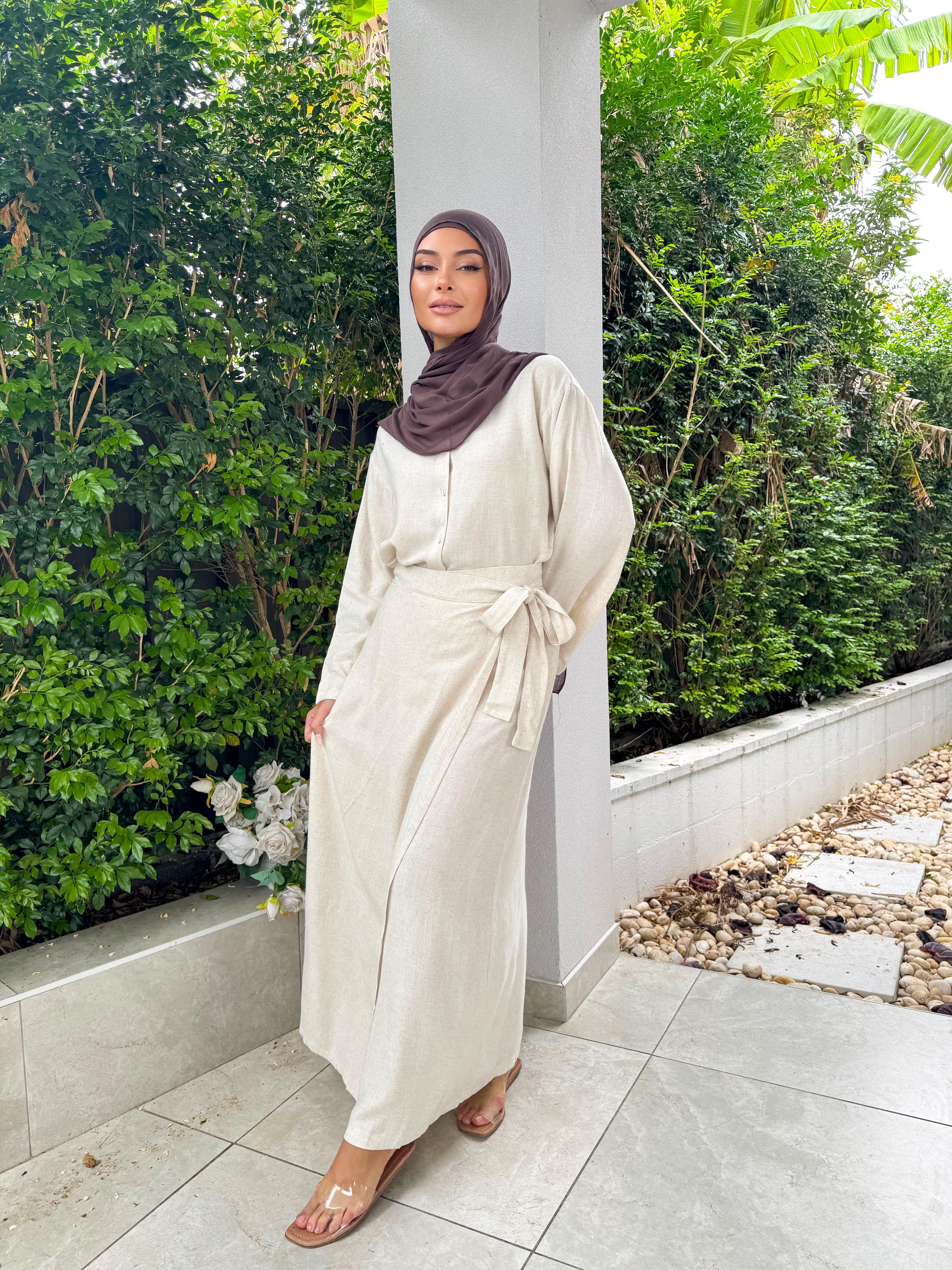 Linen Wrap set