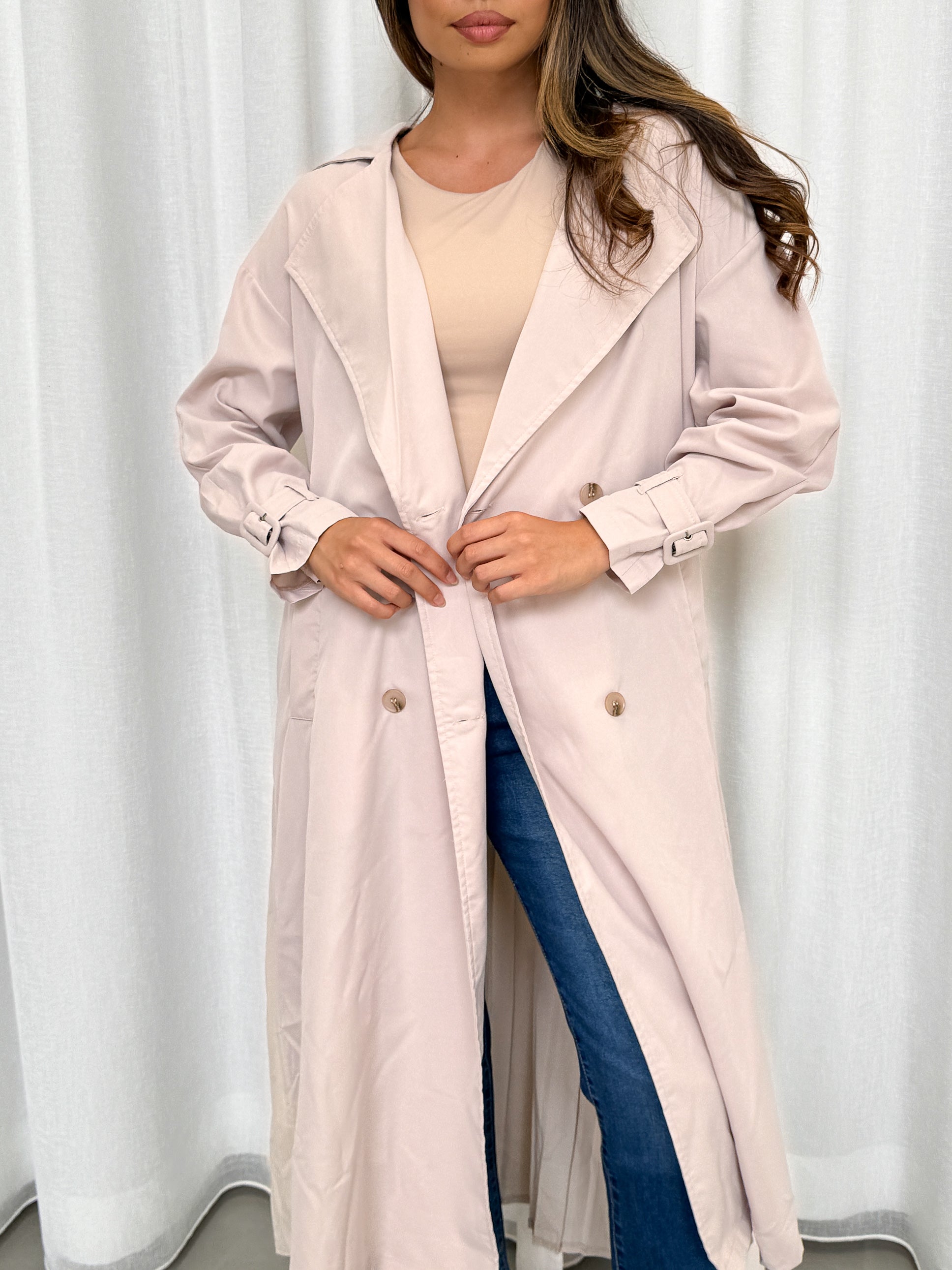 Miorah Pleat back trench