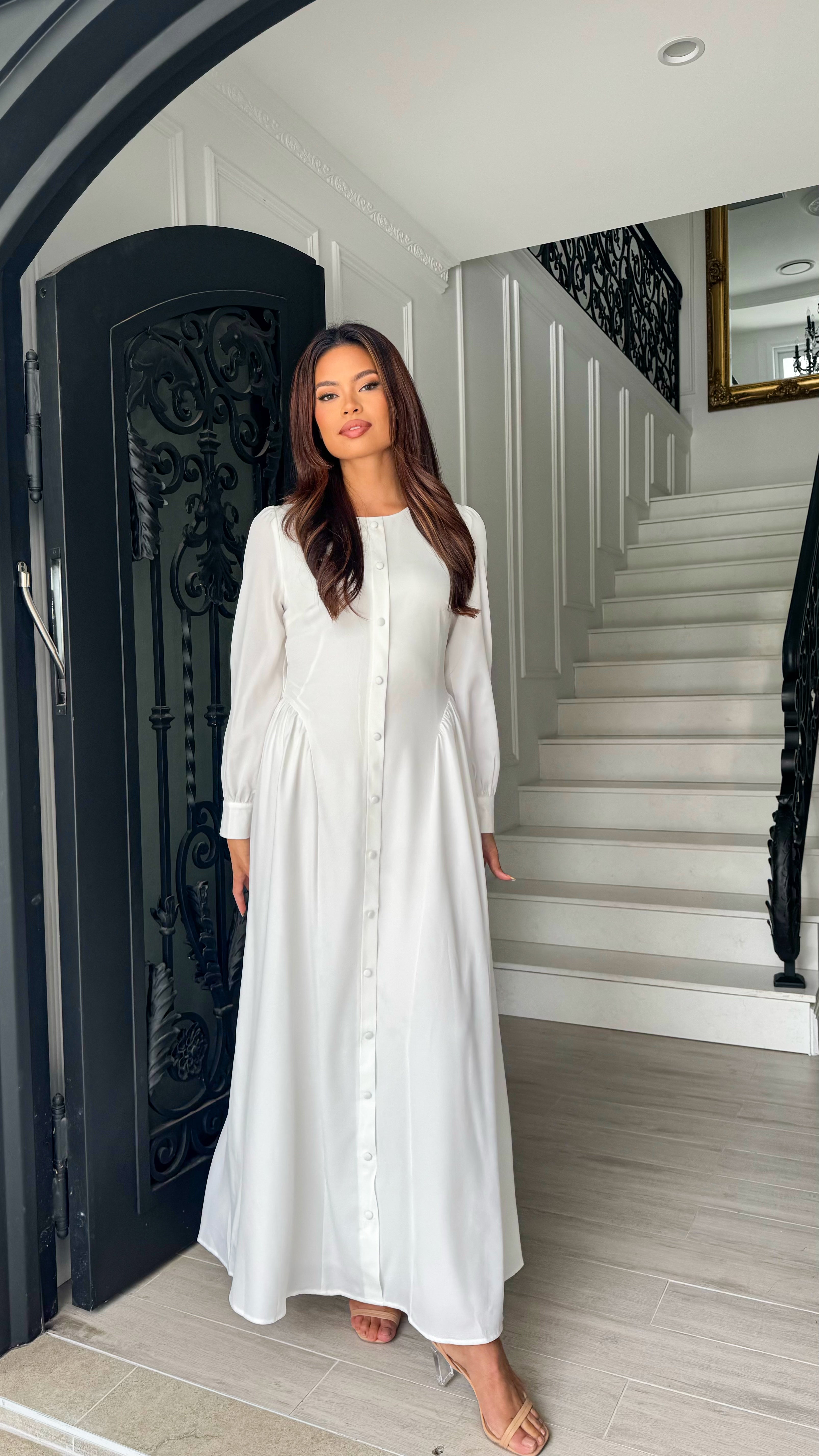 Nadirah babydoll maxi