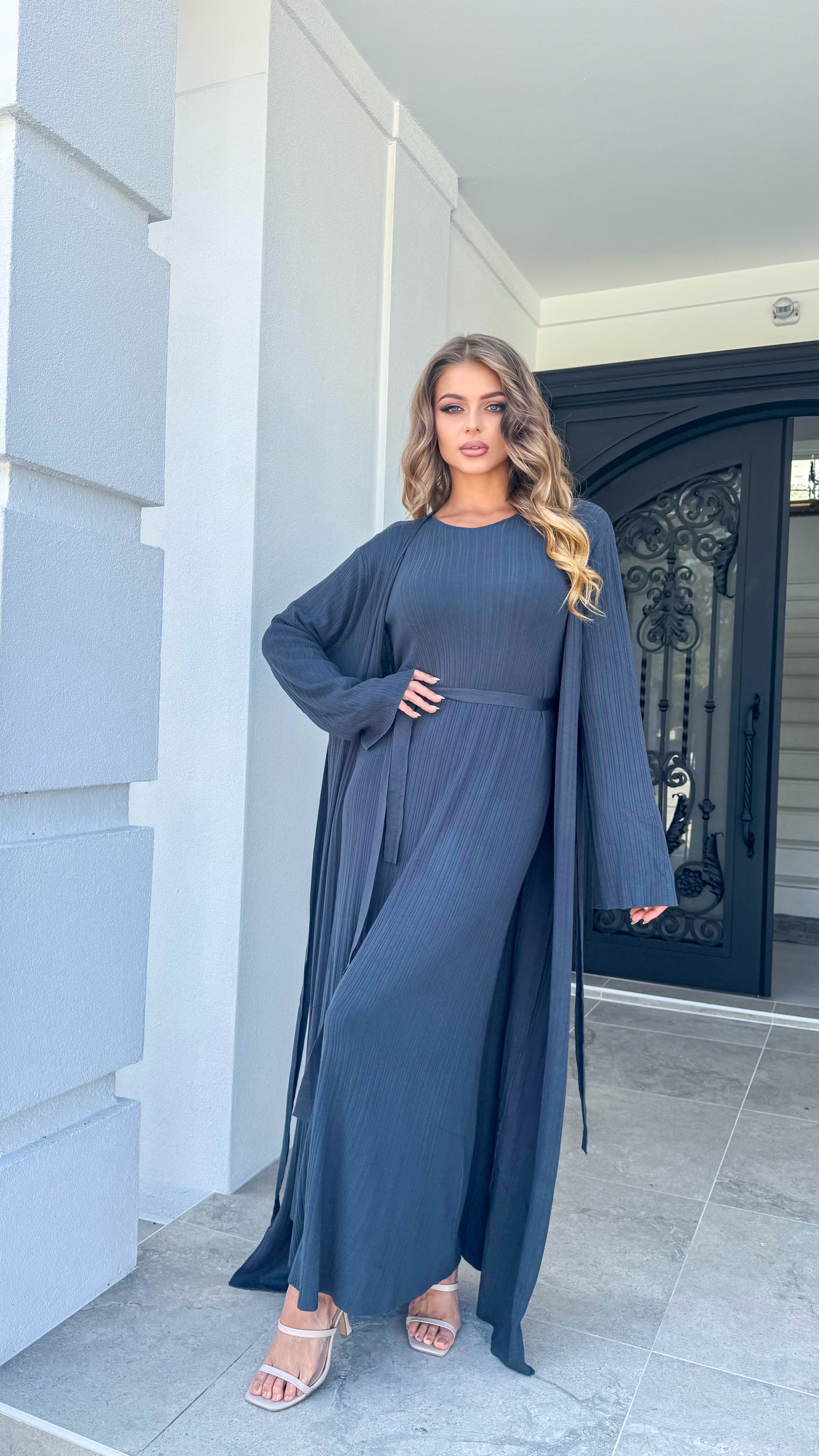Lightweight knit maxi Set