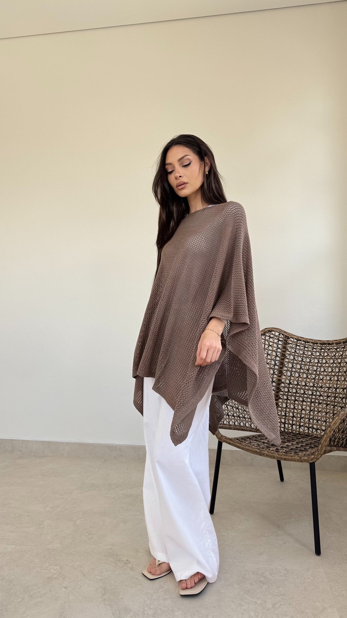 Crochet poncho