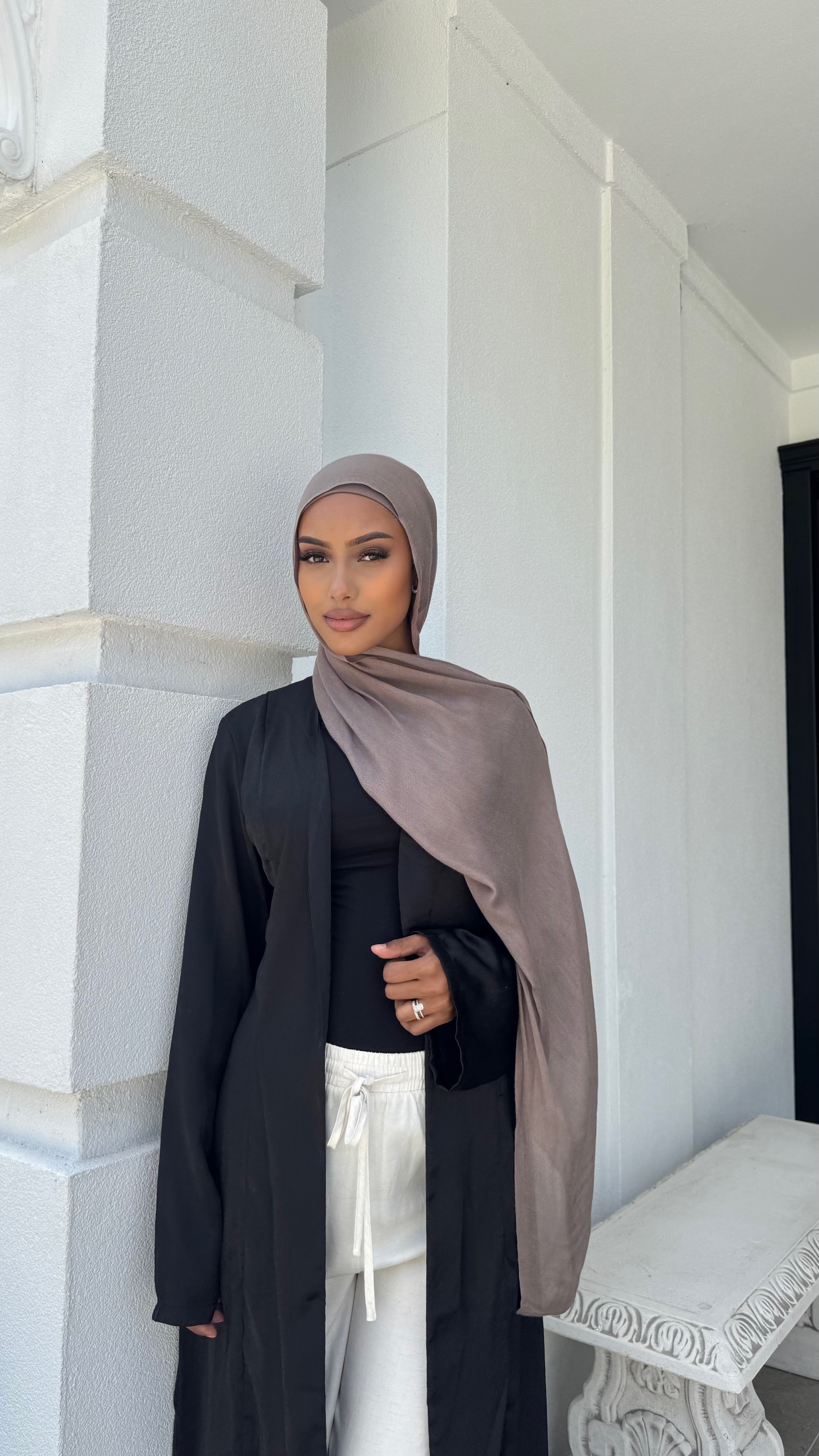 Alira Satin Drape Cape