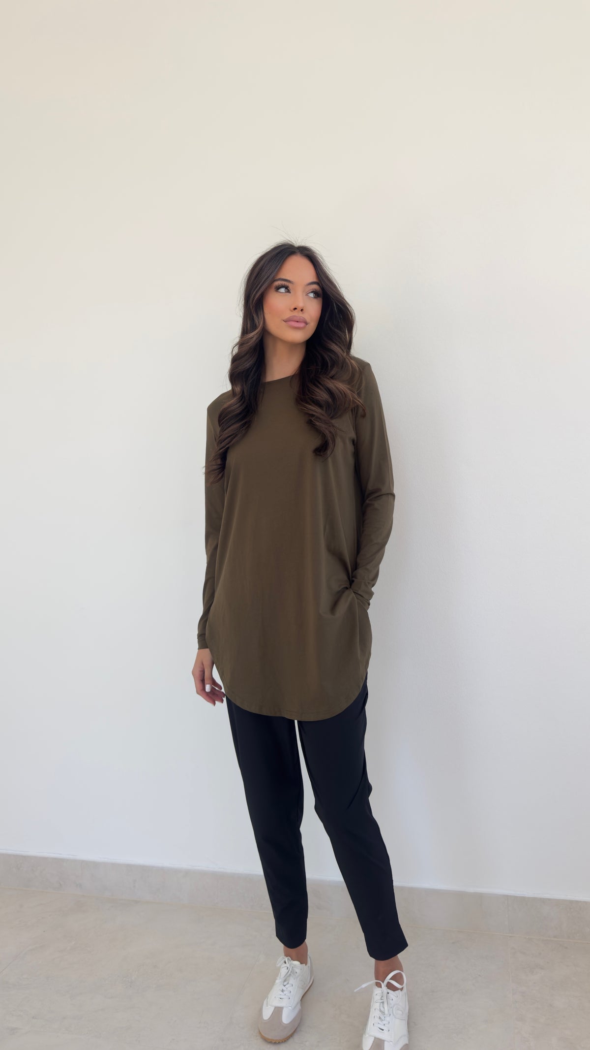 Longline Loop Top