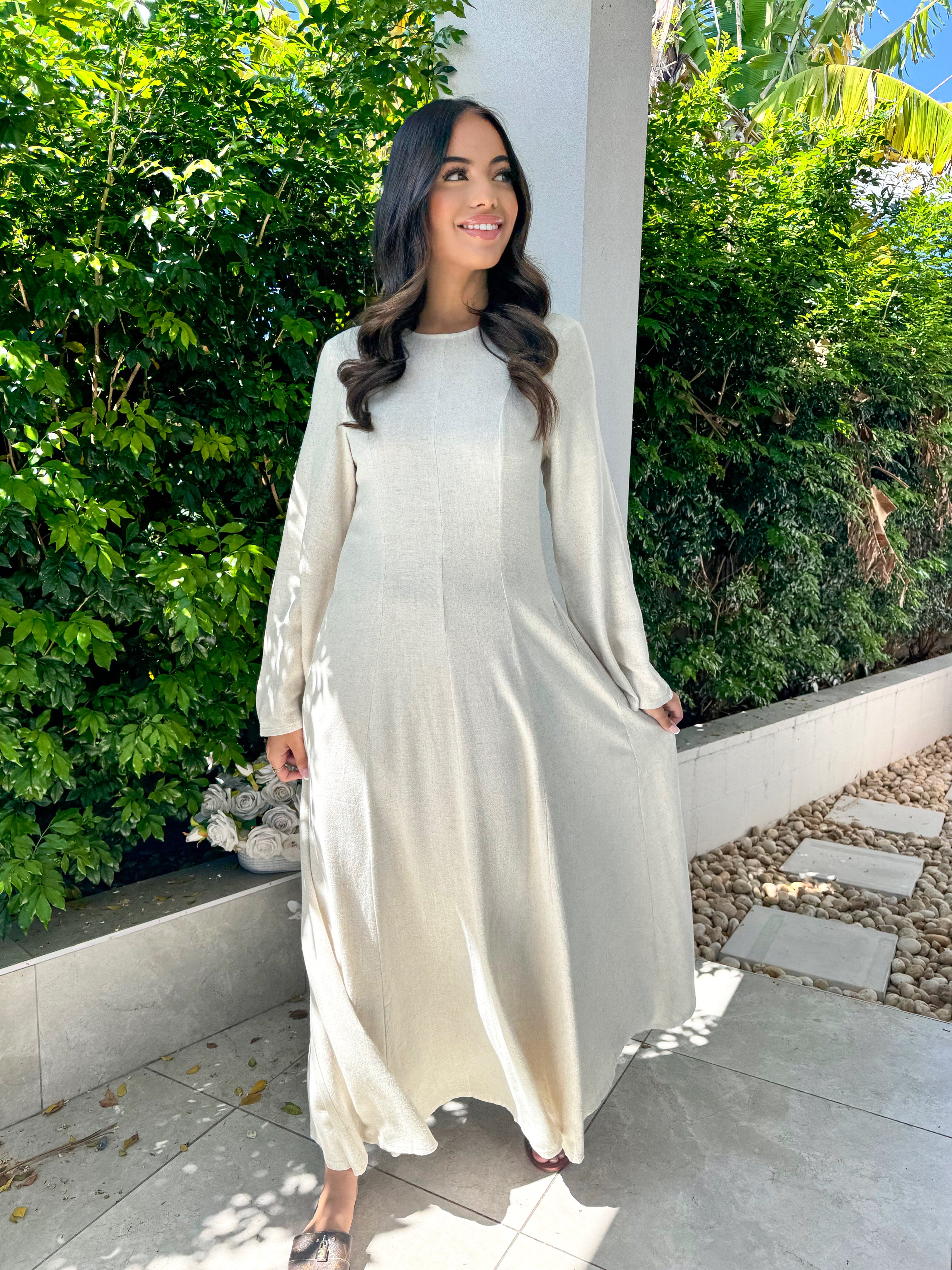 Sienna Linen Dress
