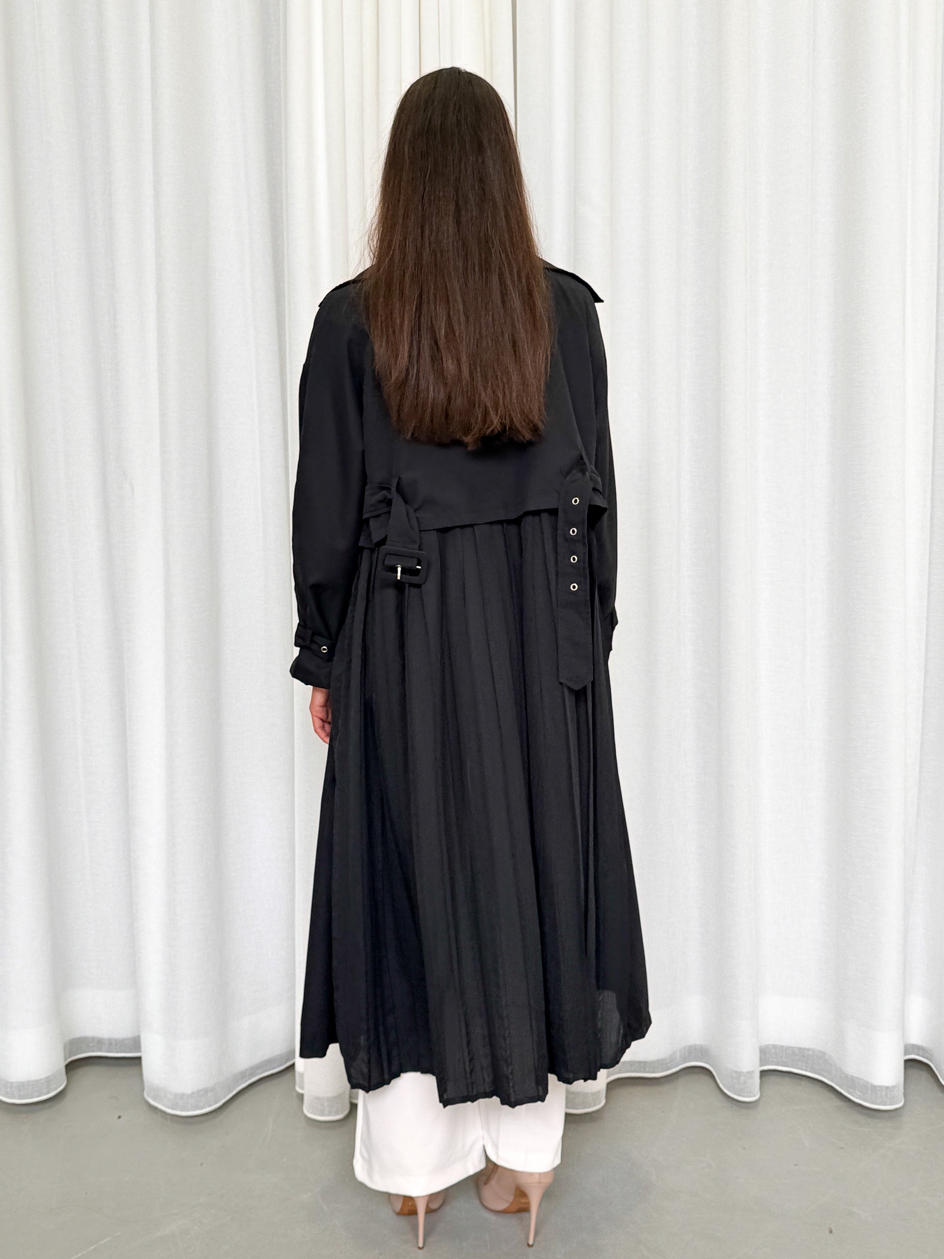 Miorah Pleat back trench