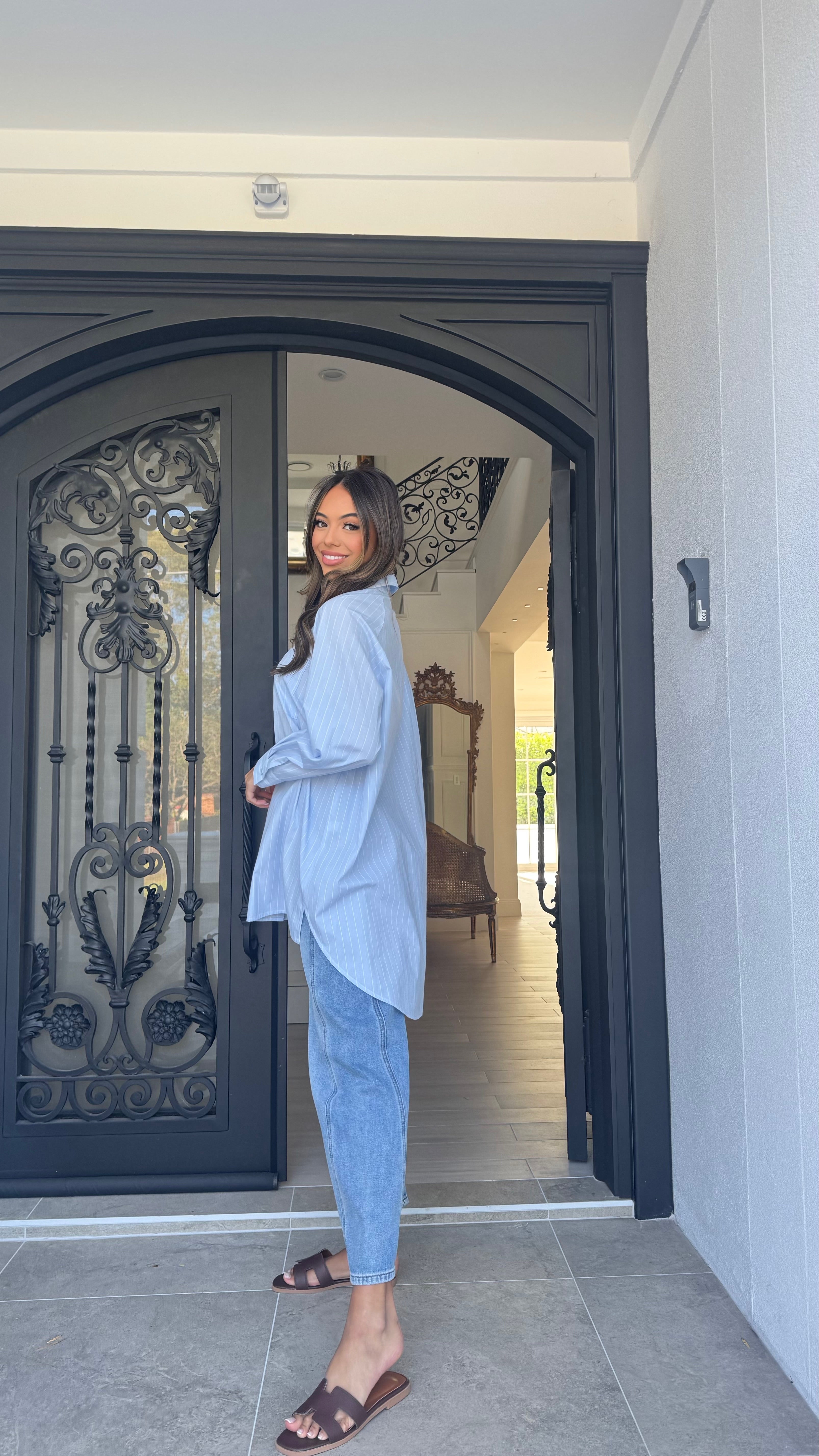 HiLow pinstripe shirt