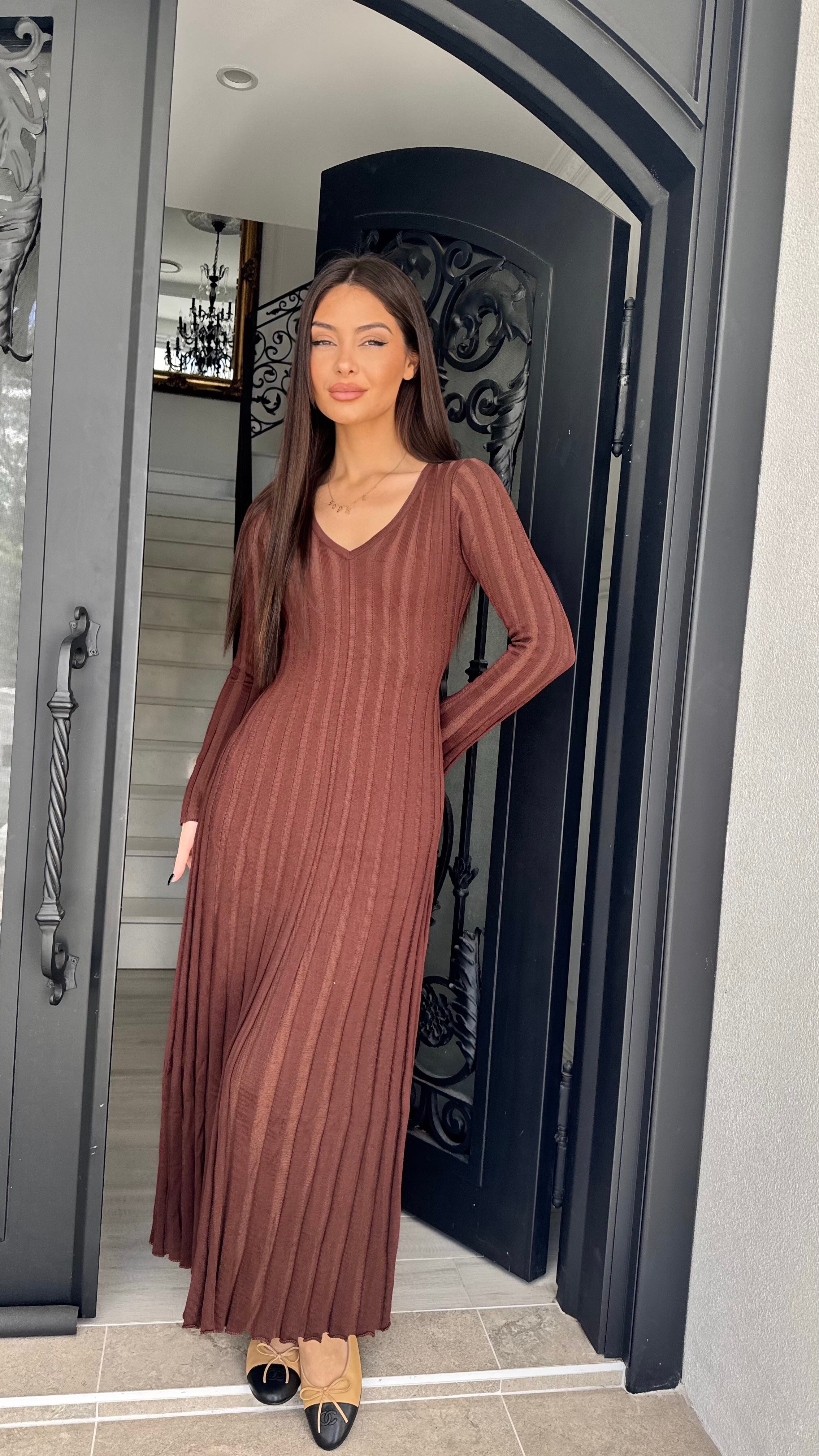 Lia knit dress