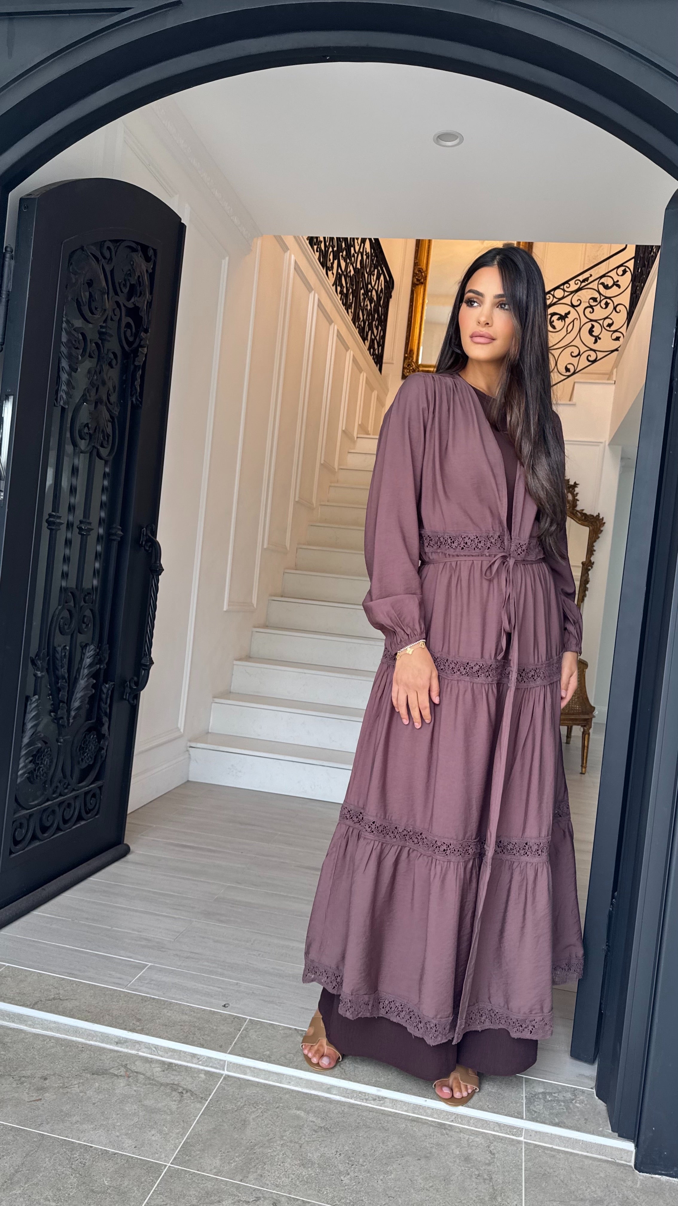 Alira Lace Detail Cape